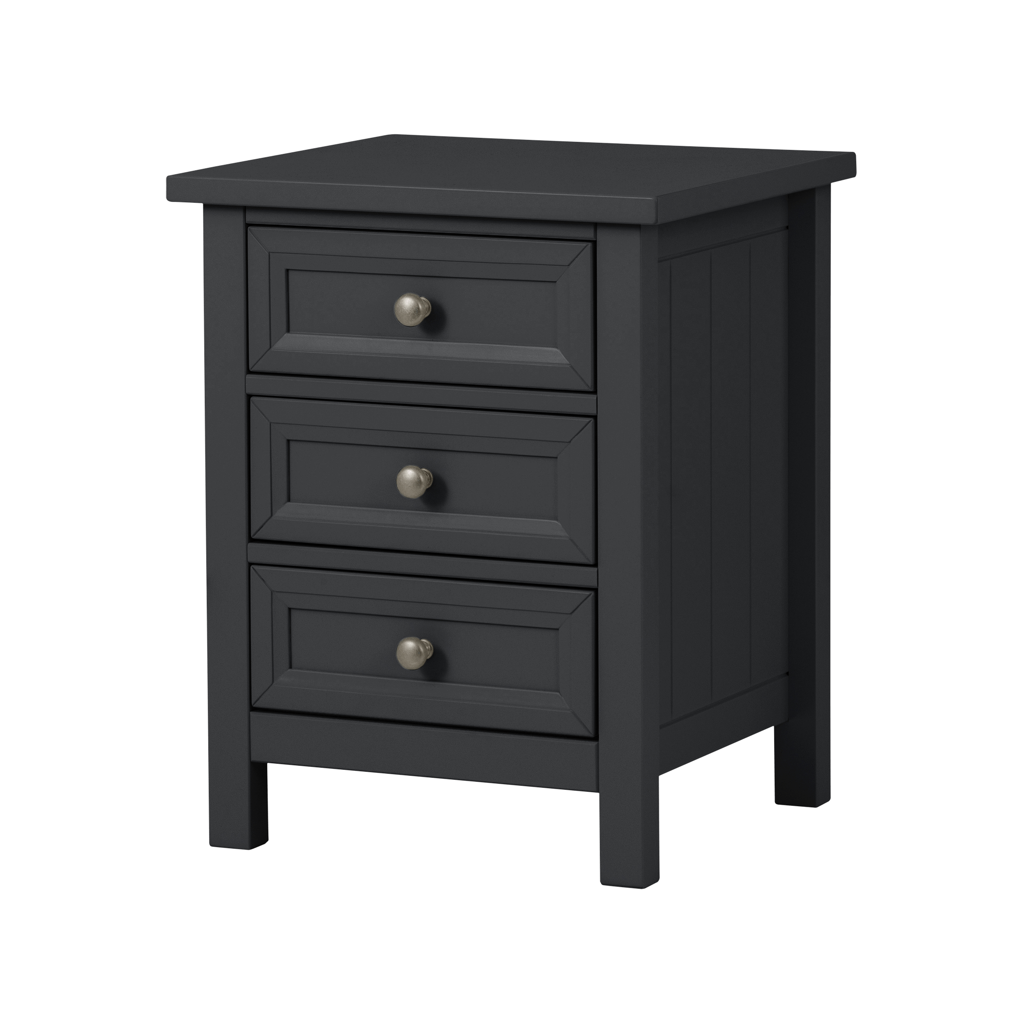 Greenwich 3 Drawer Bedside