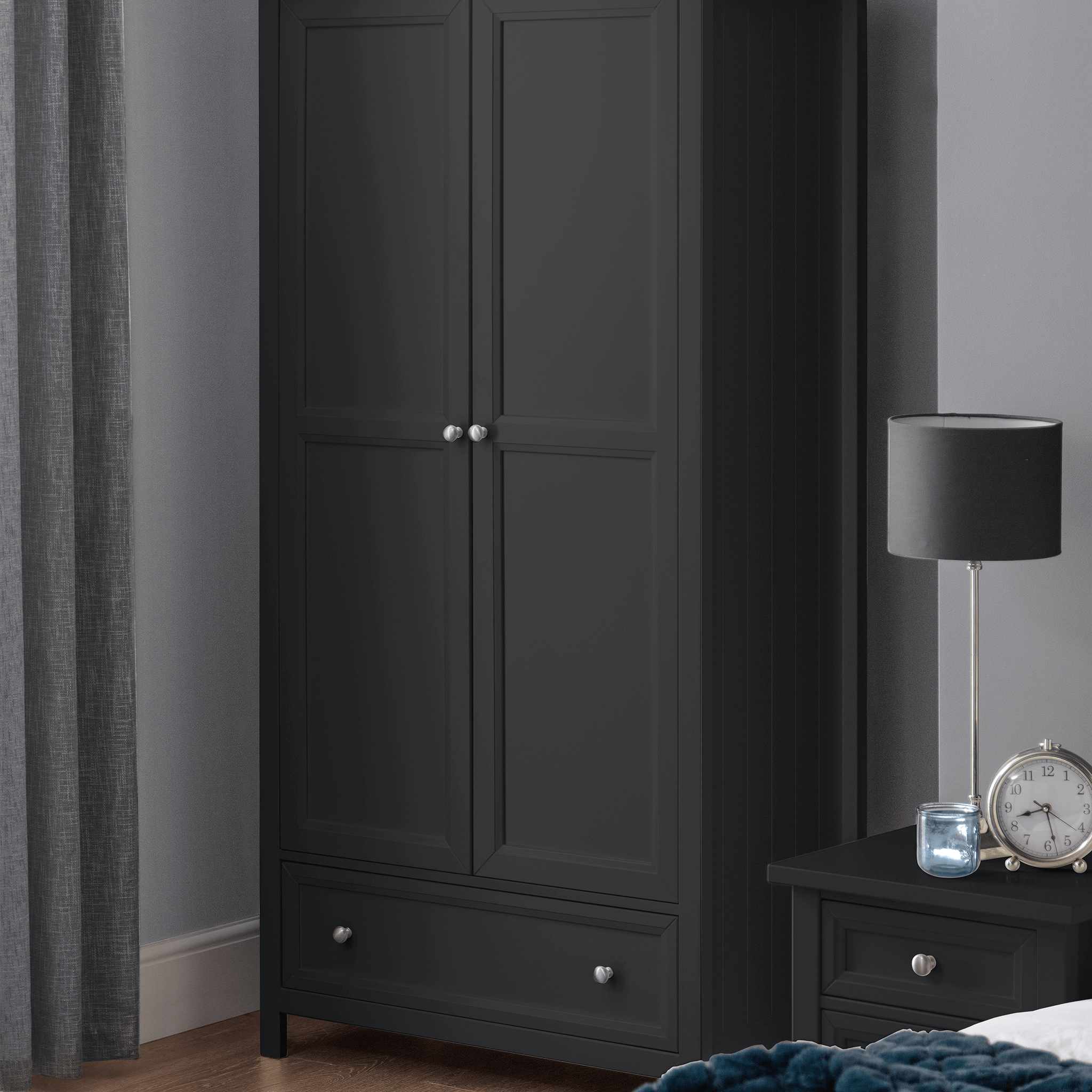 Greenwich 2 Door Combination Wardrobe