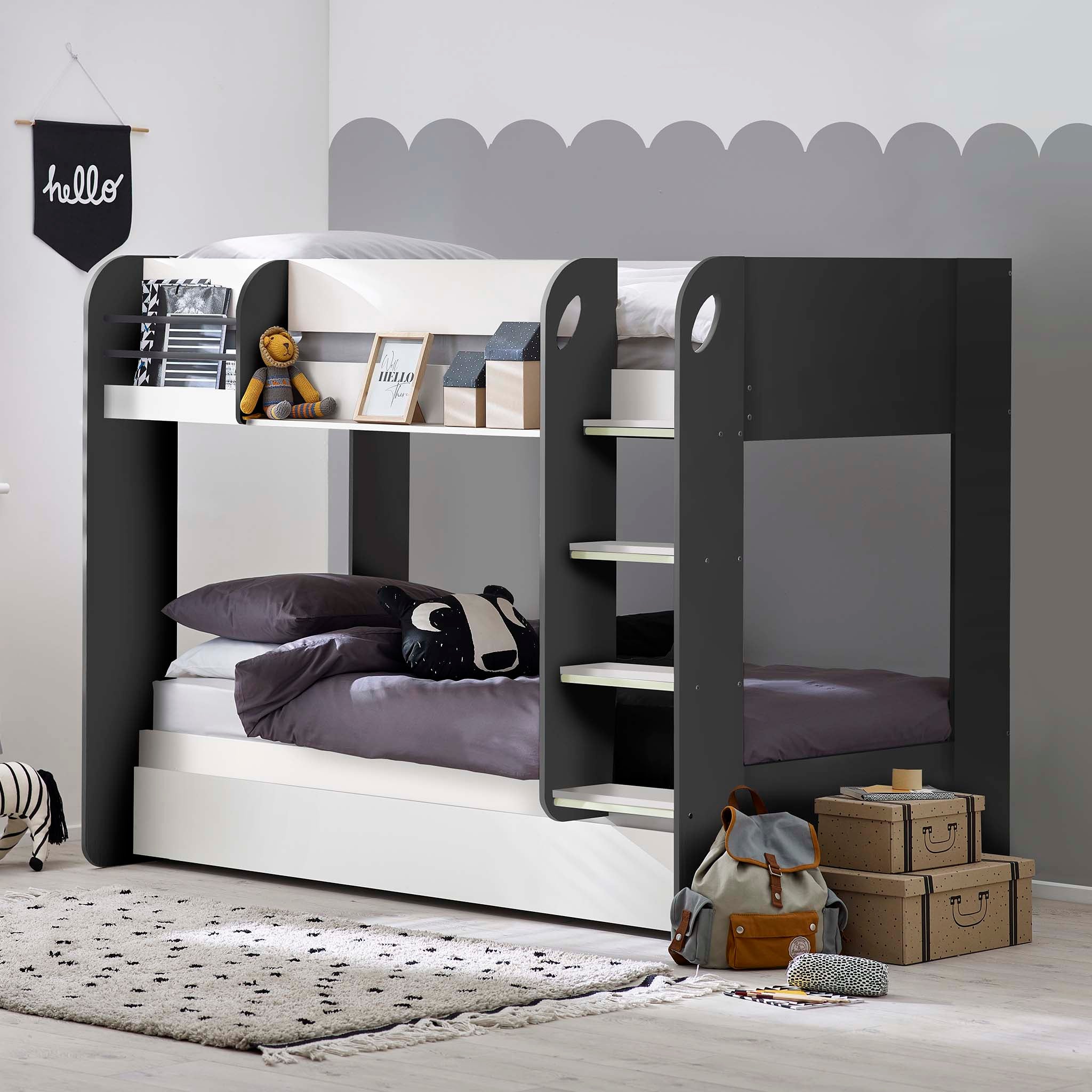 Henderson Bunk Bed & Underbed