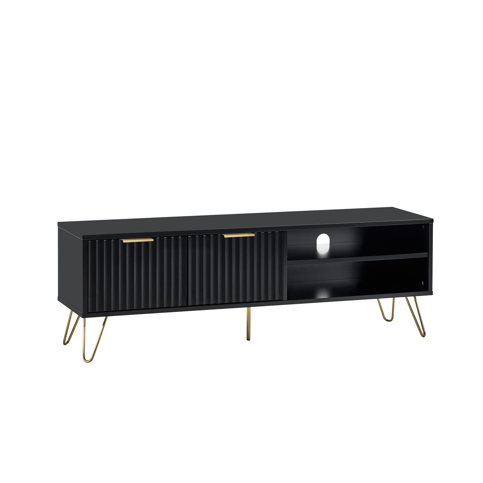 Levi Tv Unit - Matt Black