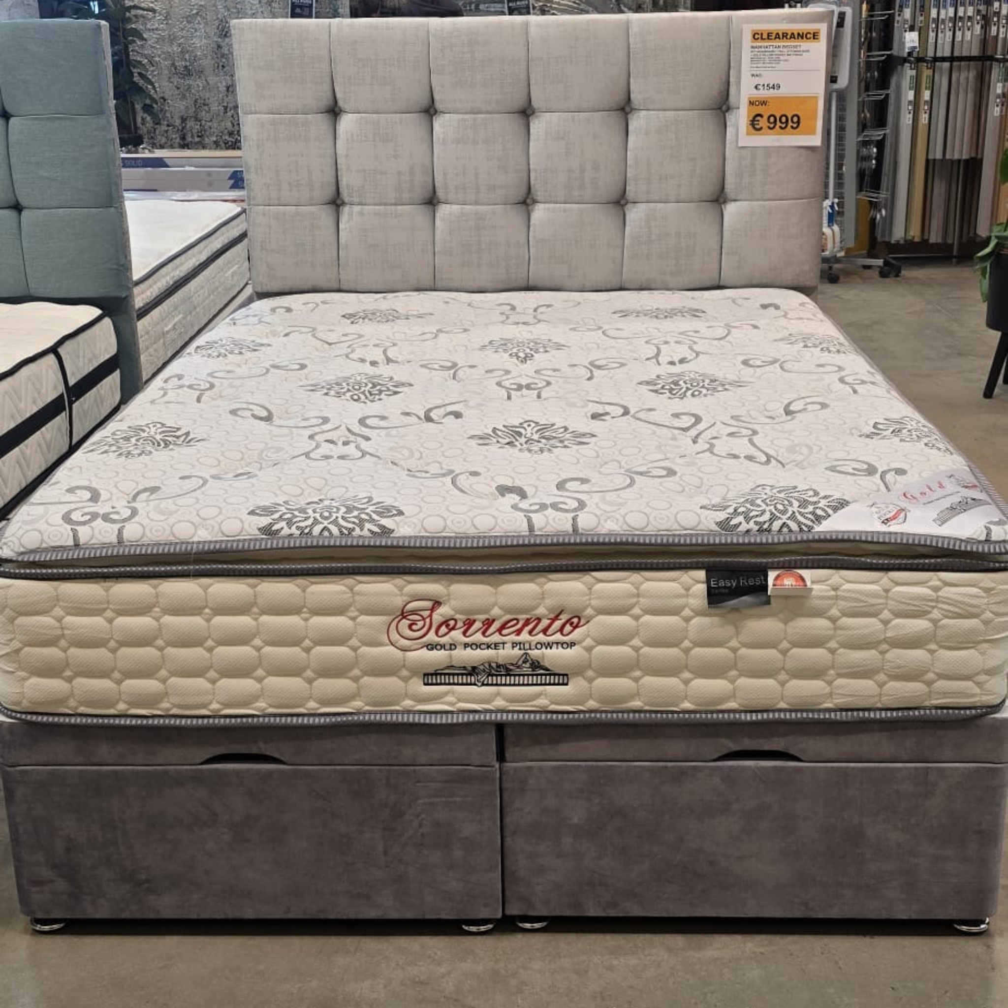 Manhattan 5ft Complete Bed-Set