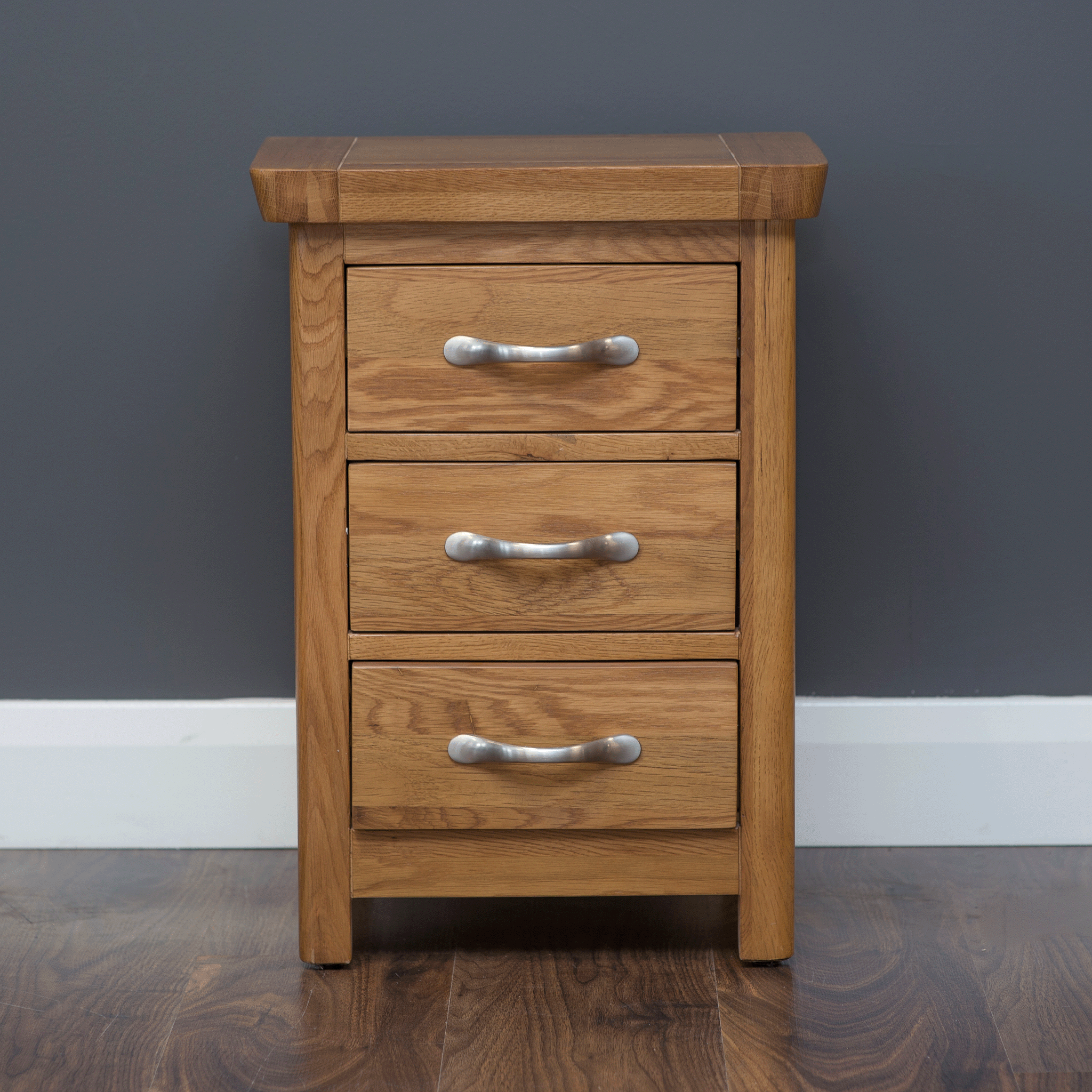 Hatten 3 Drawer Bedside