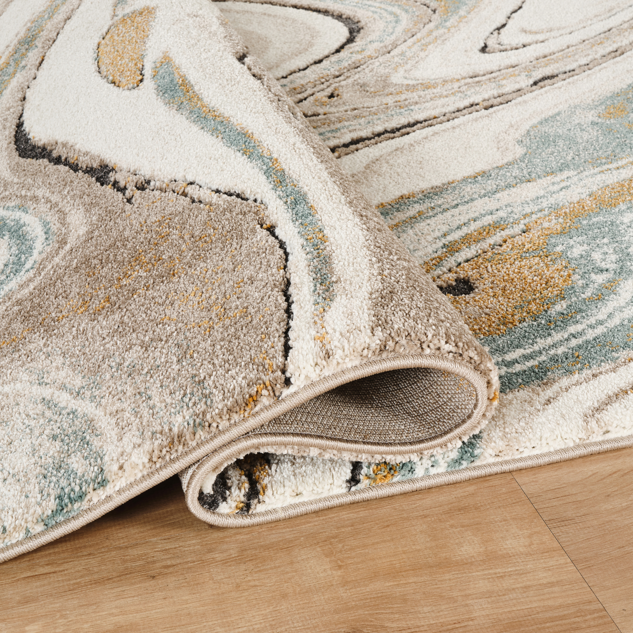 Marble Seascape-Aqua Mink