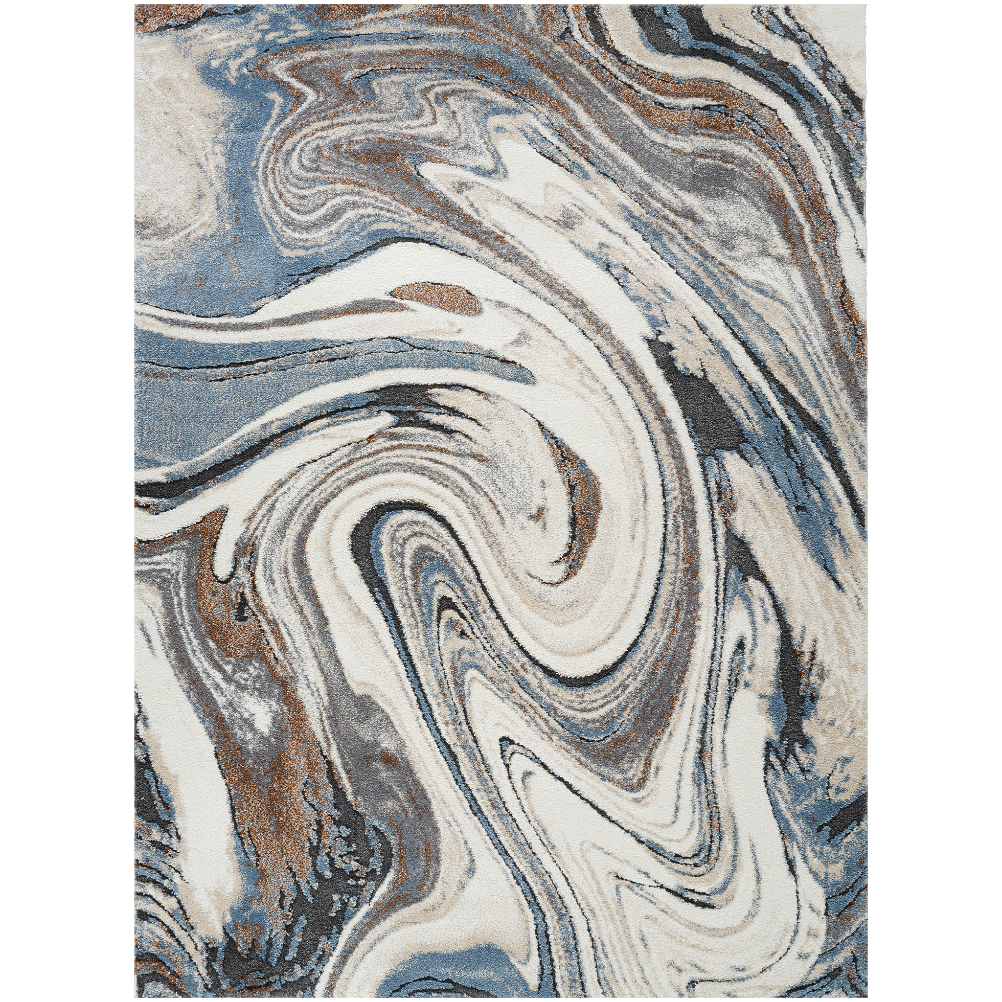 Marble Seascape-Blue Cream