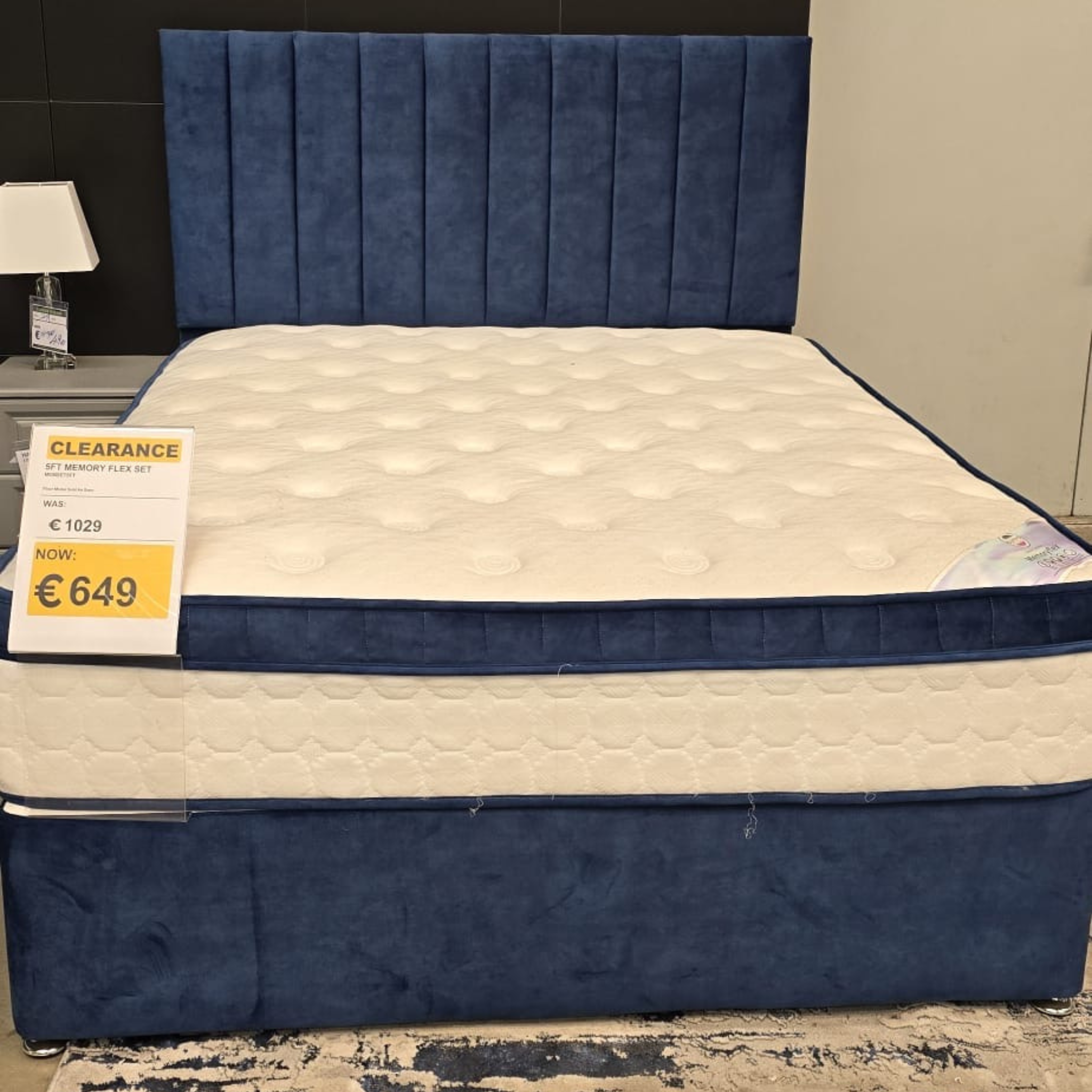 Memory Flex 5ft Complete Bed-Set