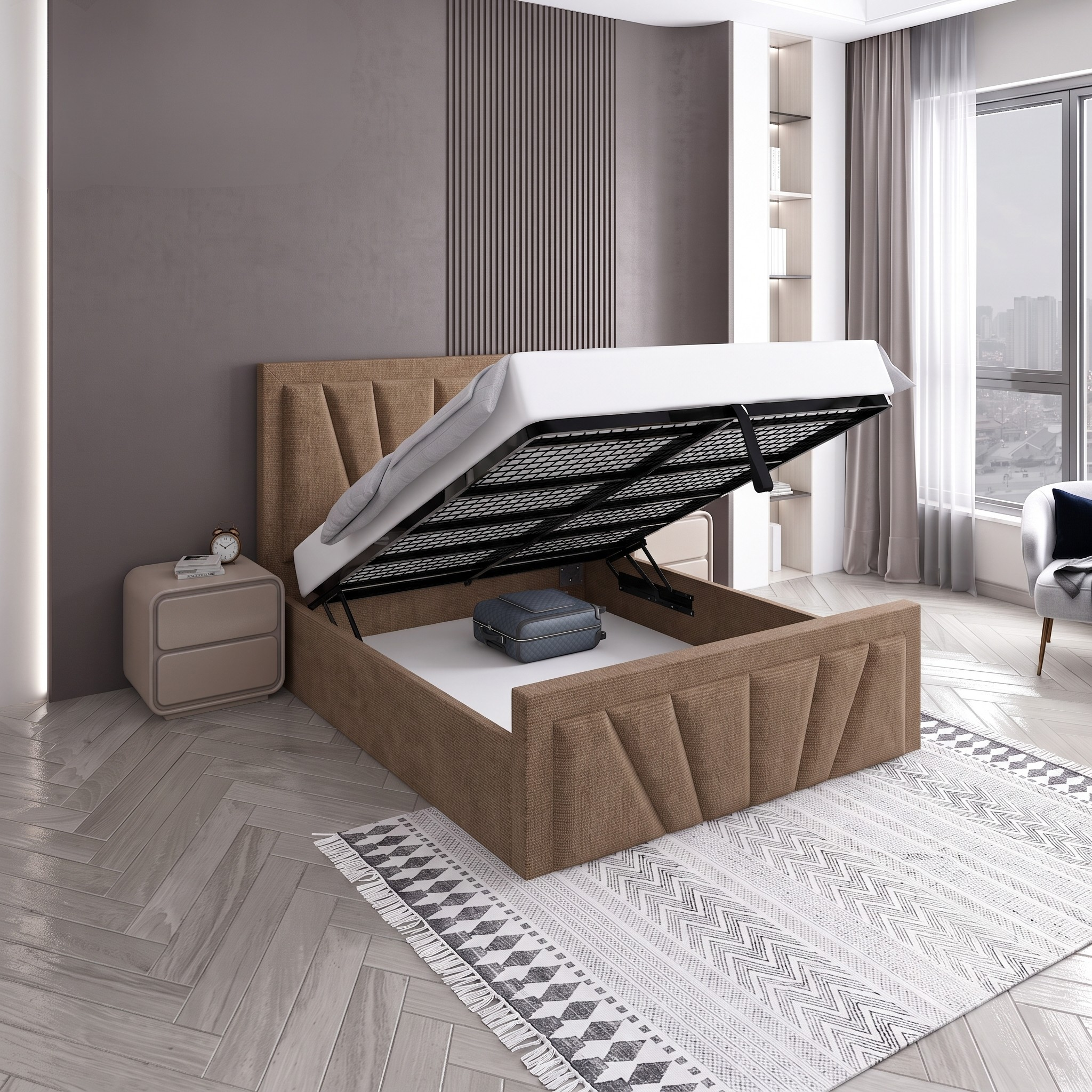 Starlight Ottoman Bedframe
