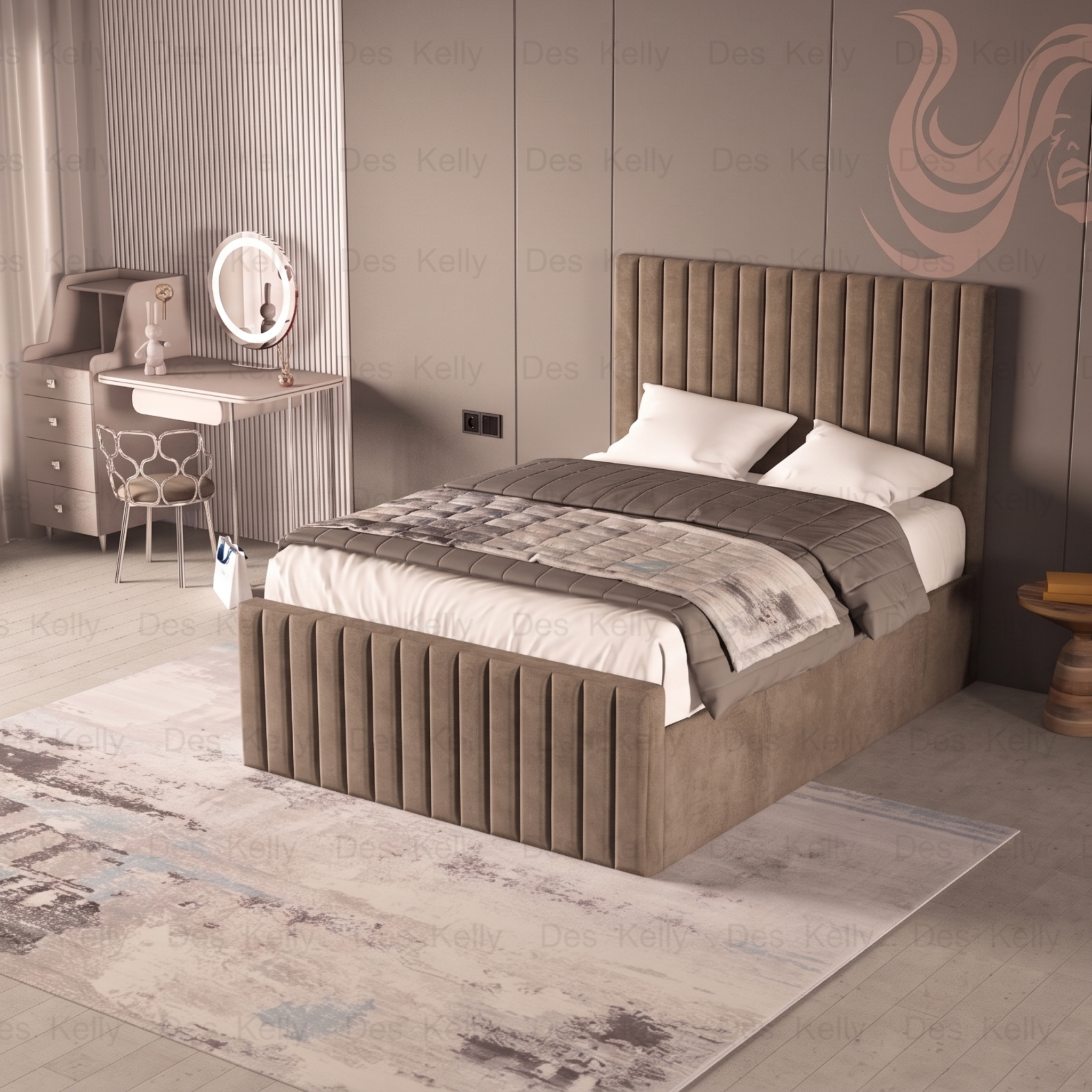 Saloma Ottoman Bedframe
