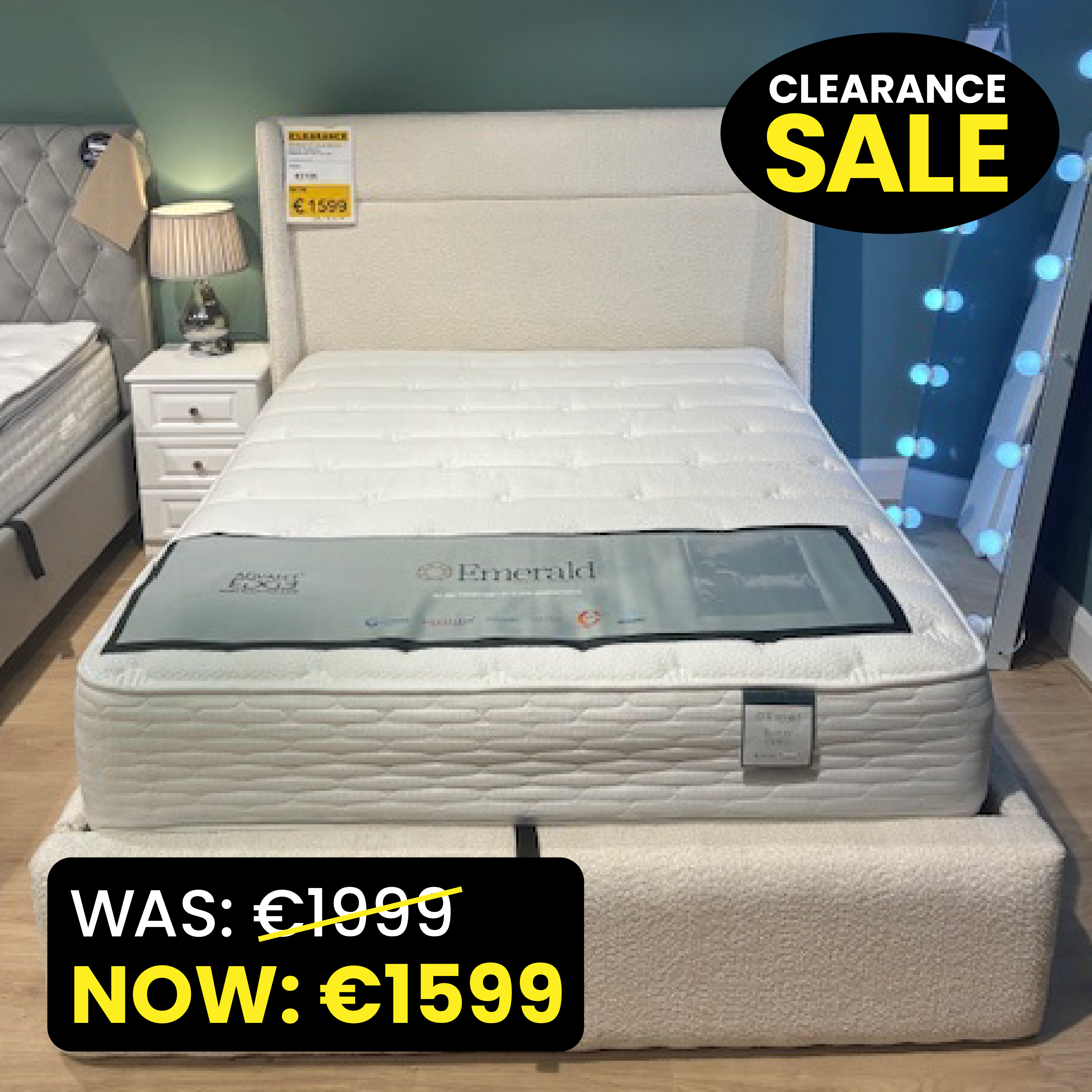 Monarch 5ft Bed Set