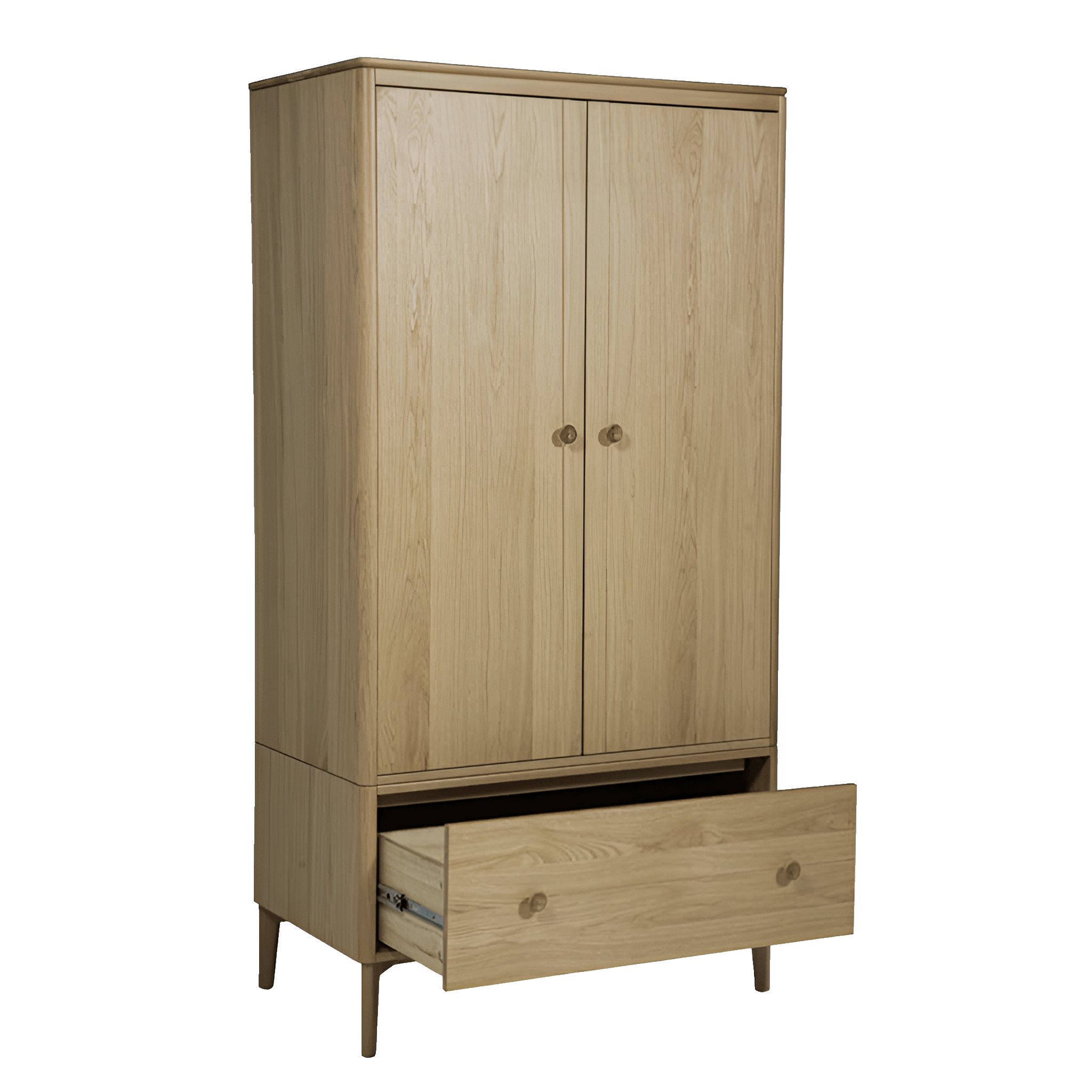 Barnet 2 Door Wardrobe Natural