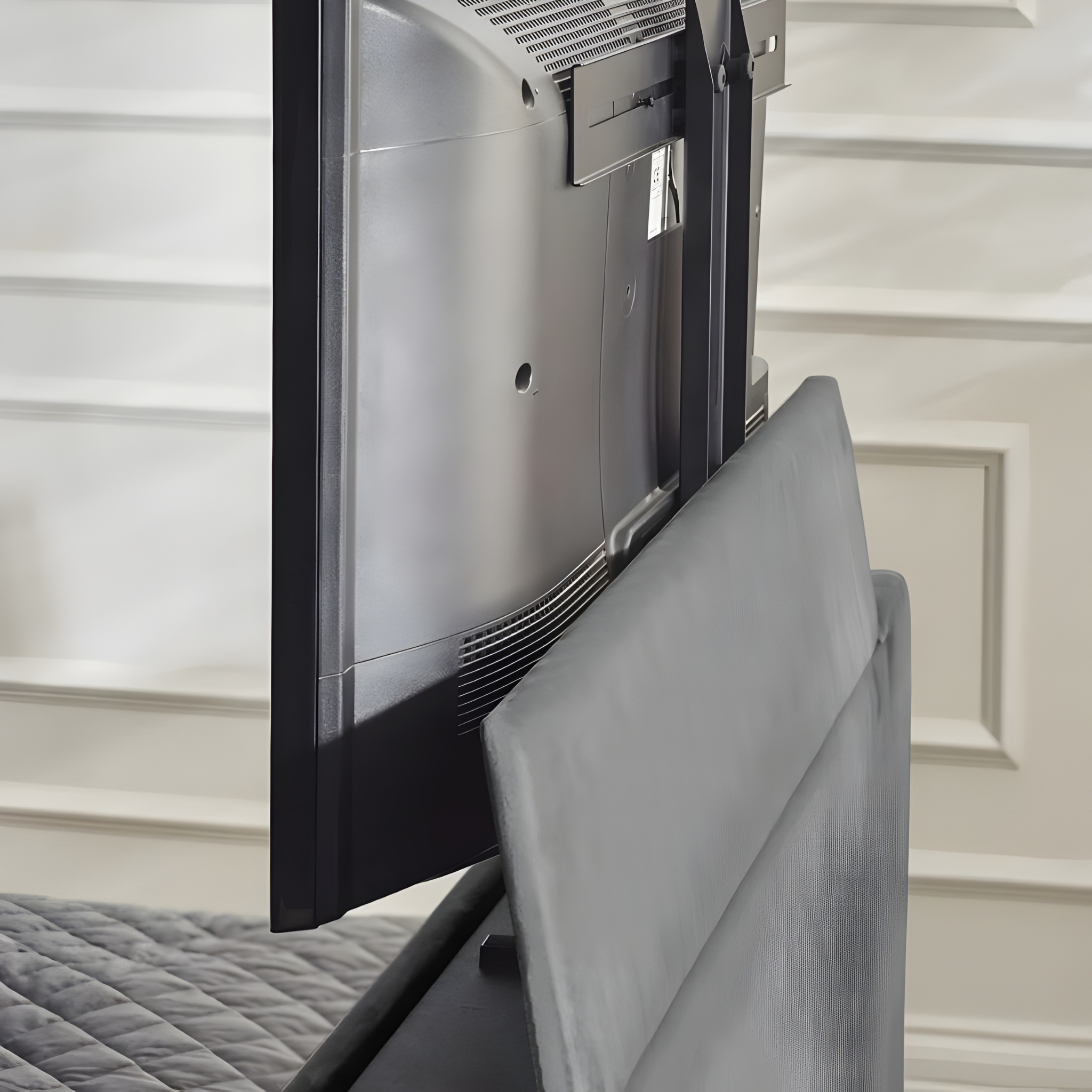 Clara Side Lift-Up Ottoman Storage Tv Bedframe