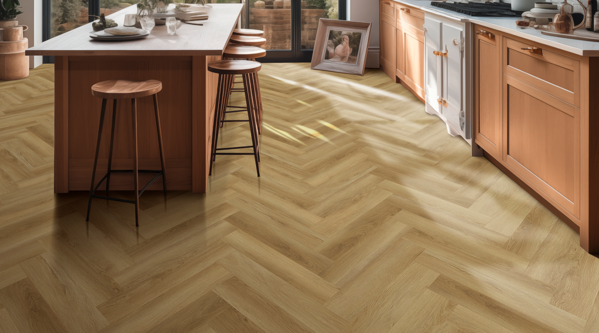 Philadelphia Herringbone SPC gallery image