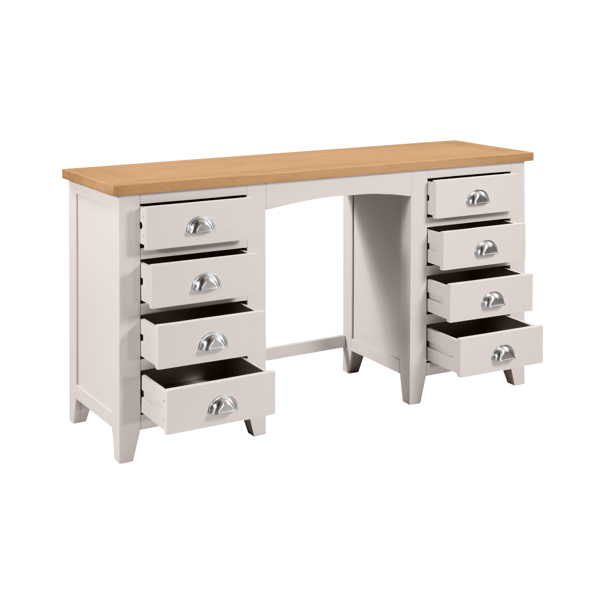 Trinity Twin Pedestal Dressing Table