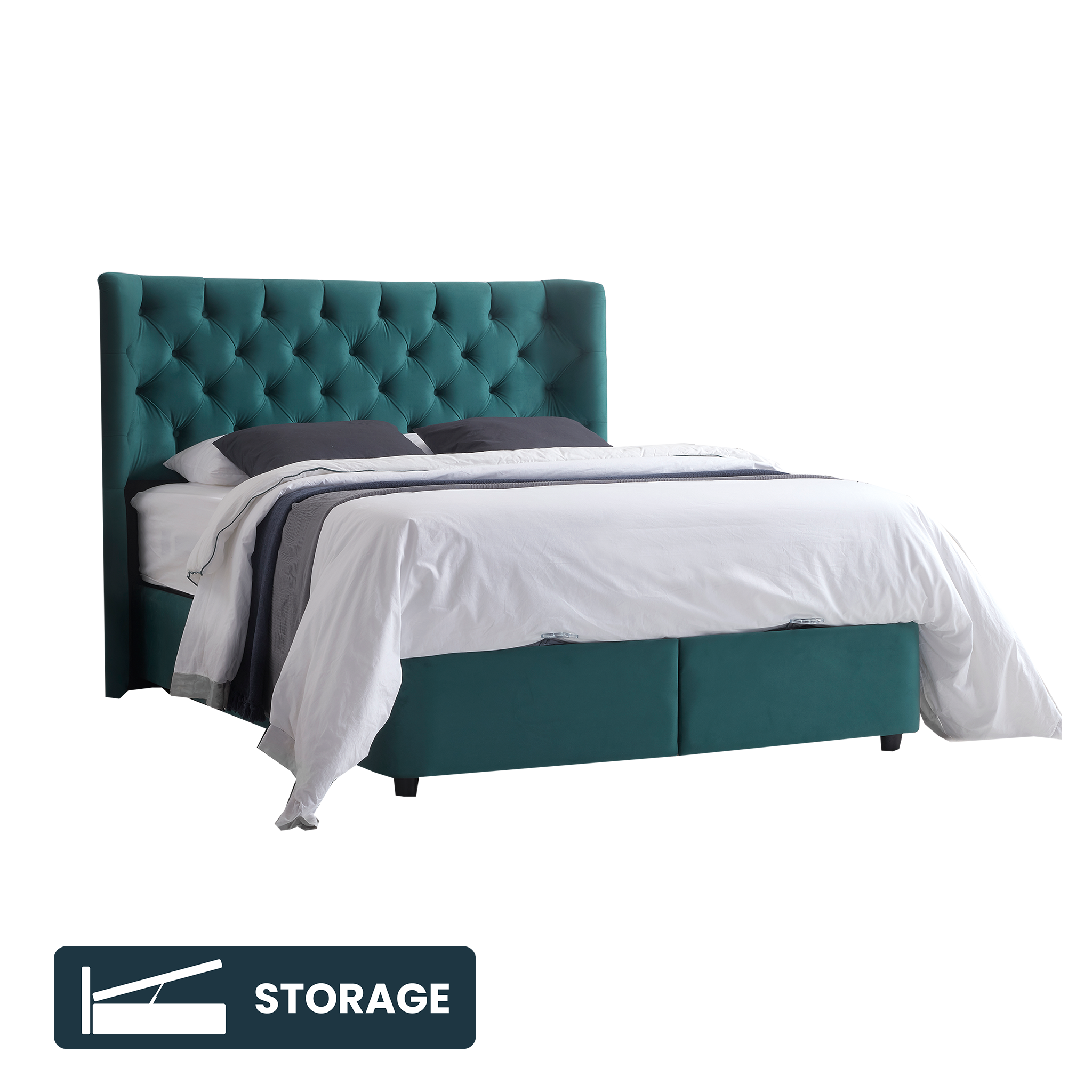 Regent Ottoman Storage Bedframe