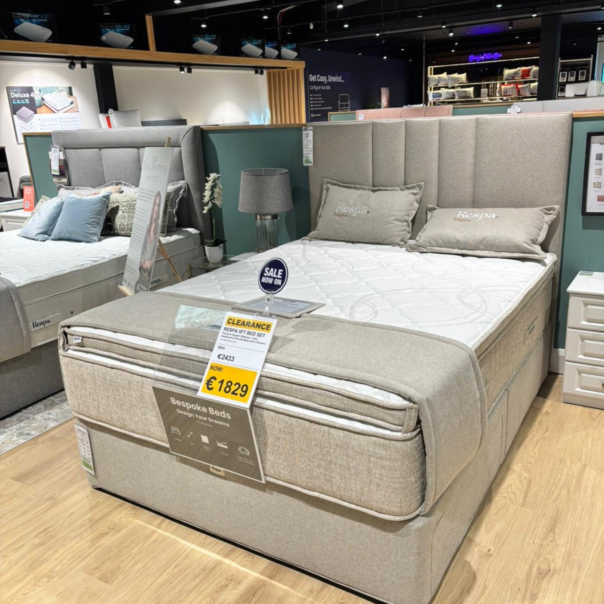 Premium Support 5ft Complete Bed-Set