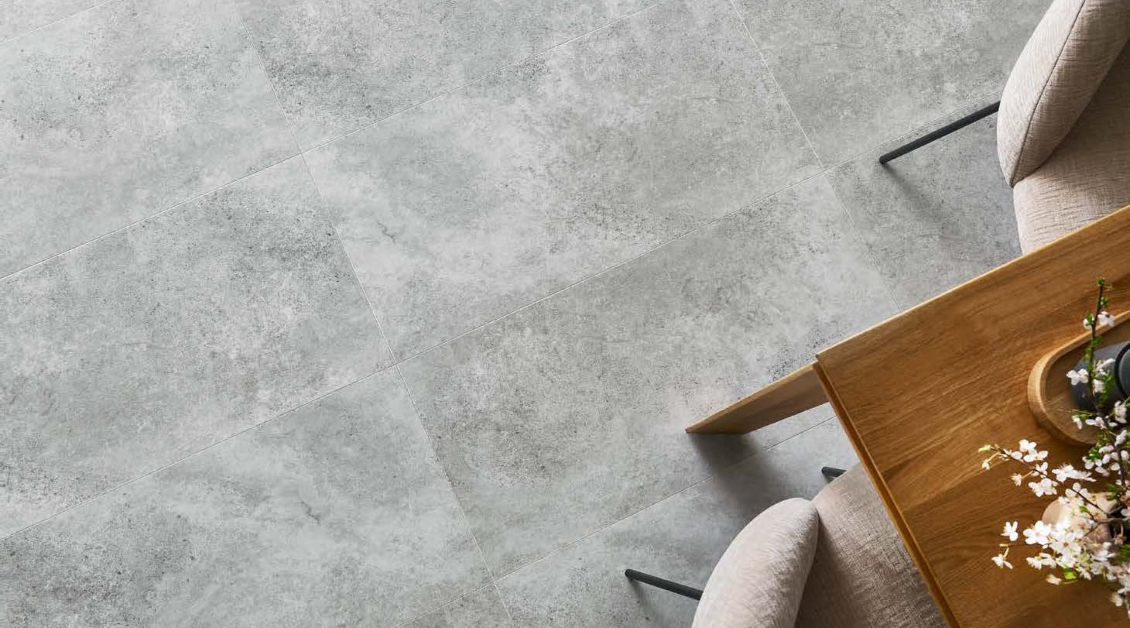 Rib Silver Tile SPC