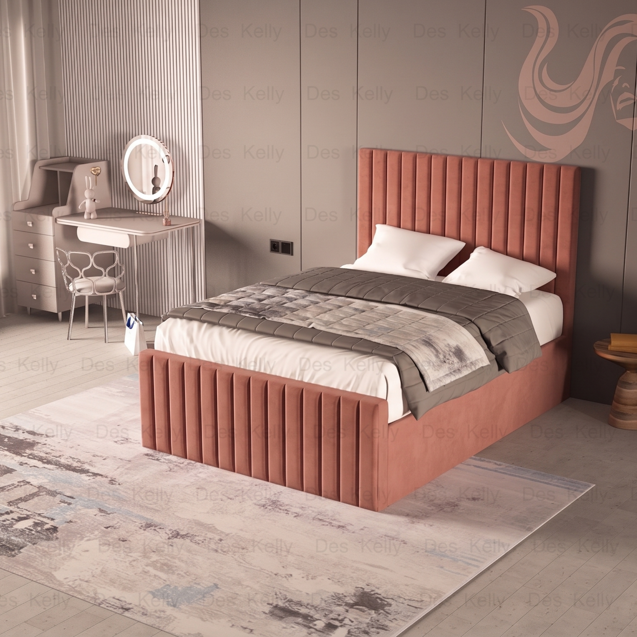 Saloma Ottoman Bedframe
