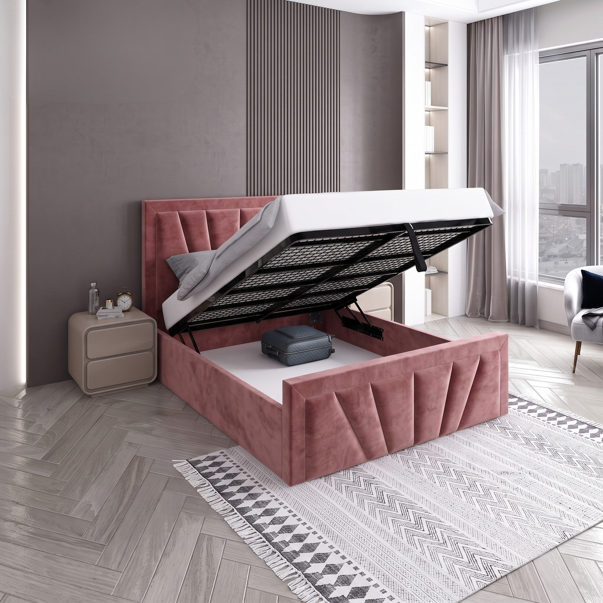 Starlight Ottoman Bedframe