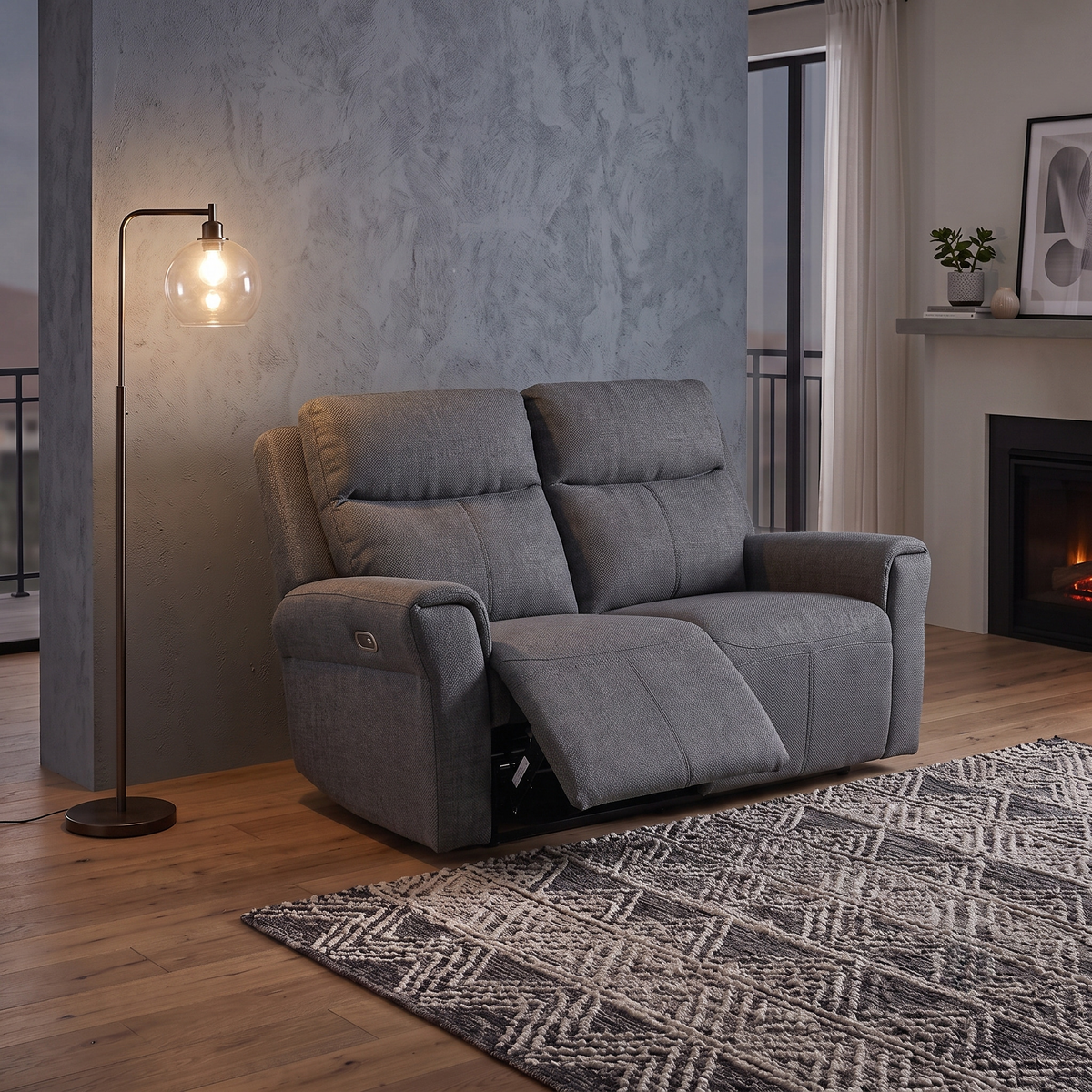 Russo 2 Seater Electric Recliner