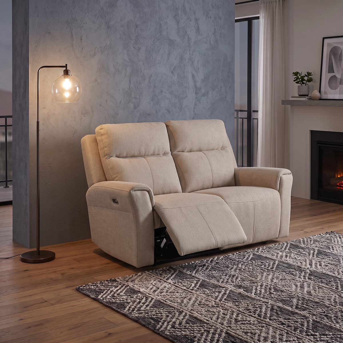 Russo 2 Seater Electric Recliner