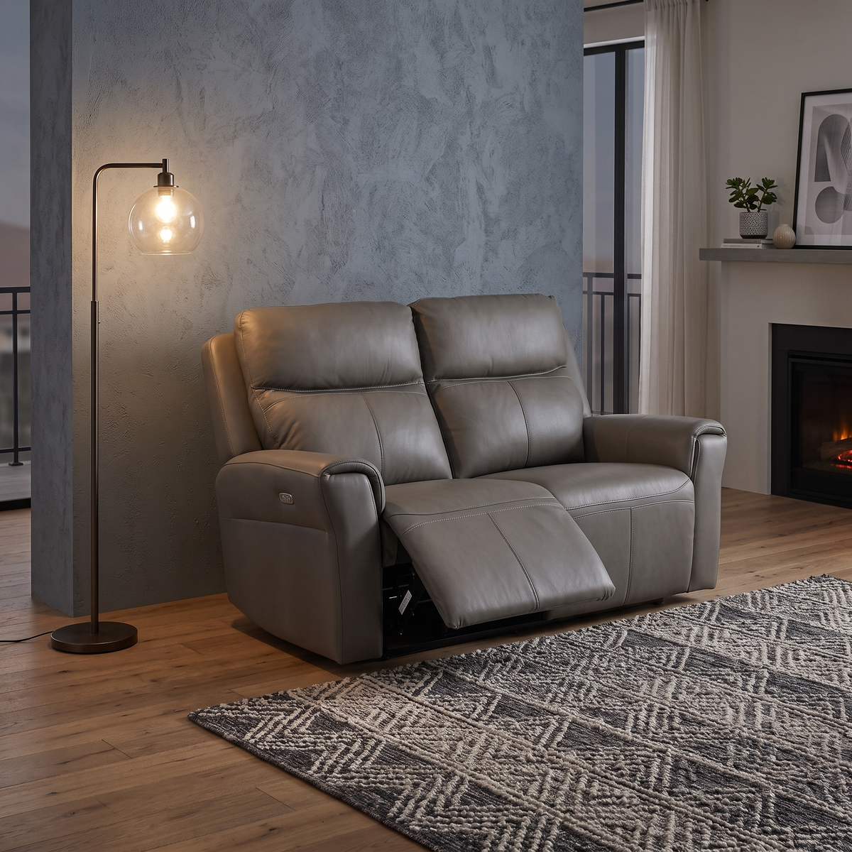 Russo 2 Seater Electric Recliner