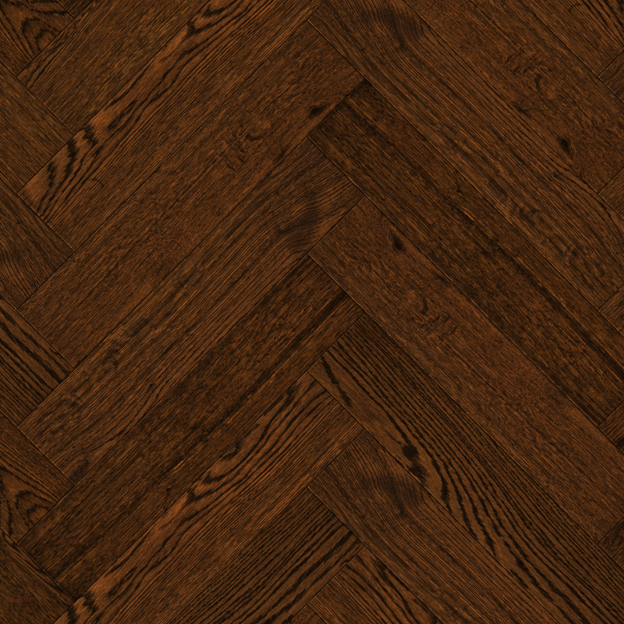 Rust Oak Deep Smoked Engineered Herringbone 14mm gallery image