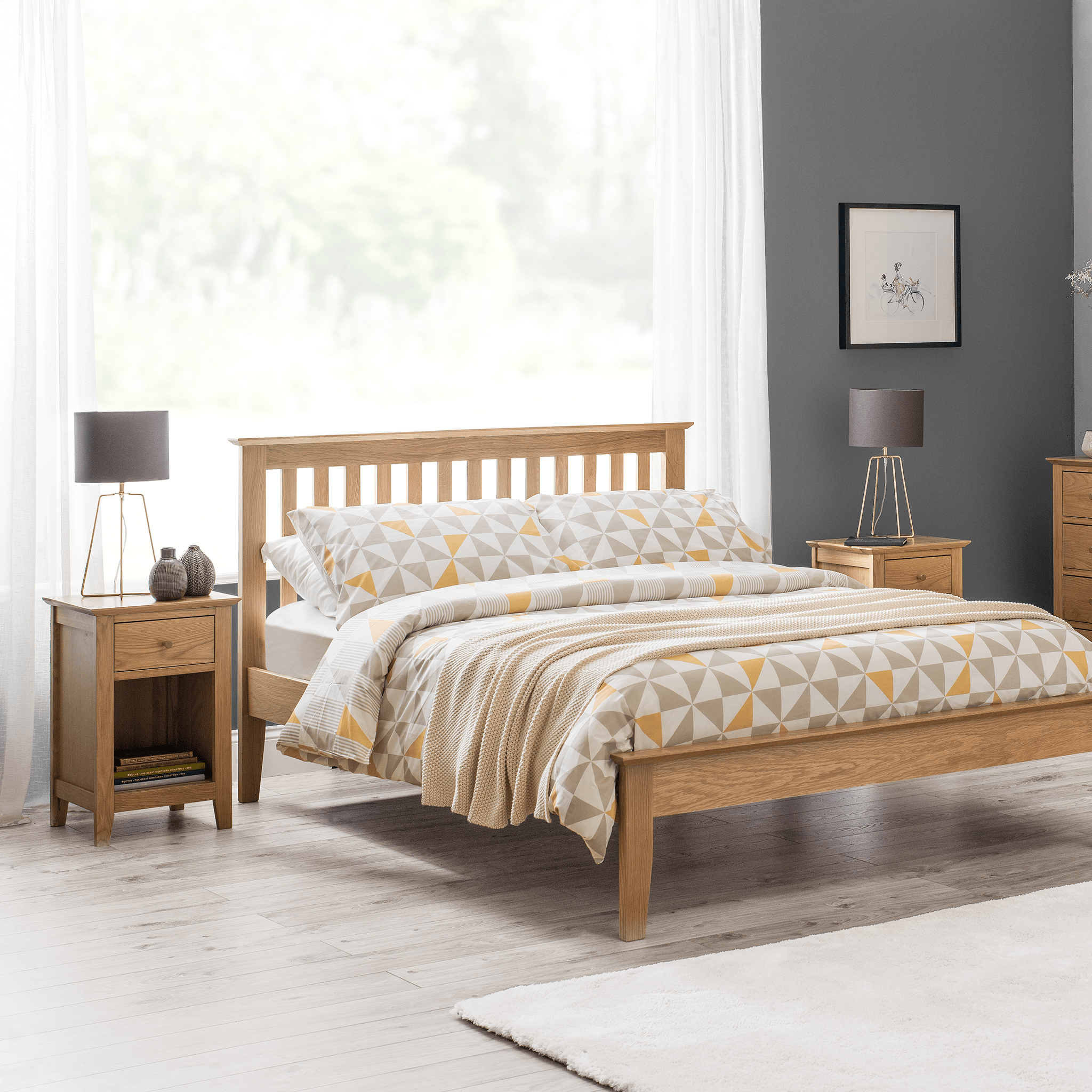 Sicily Shaker Bedframe