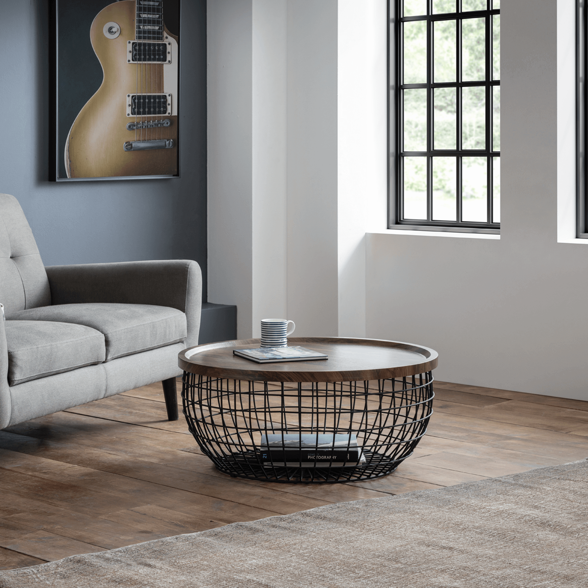 Country Storage Coffee Table