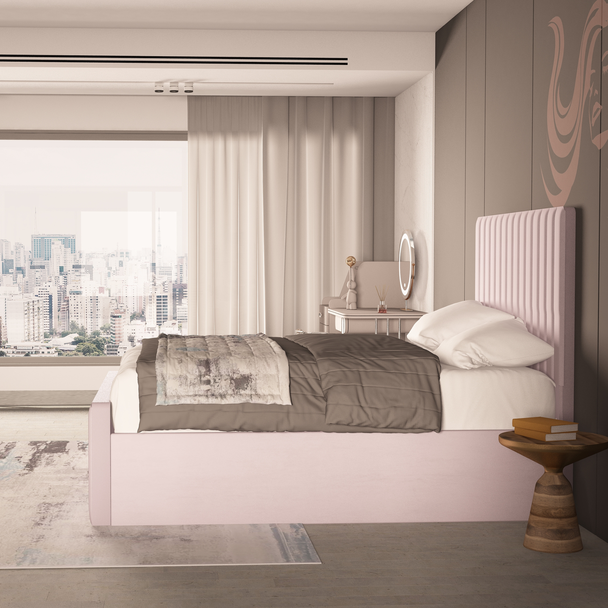 Saloma Ottoman Storage Bedframe