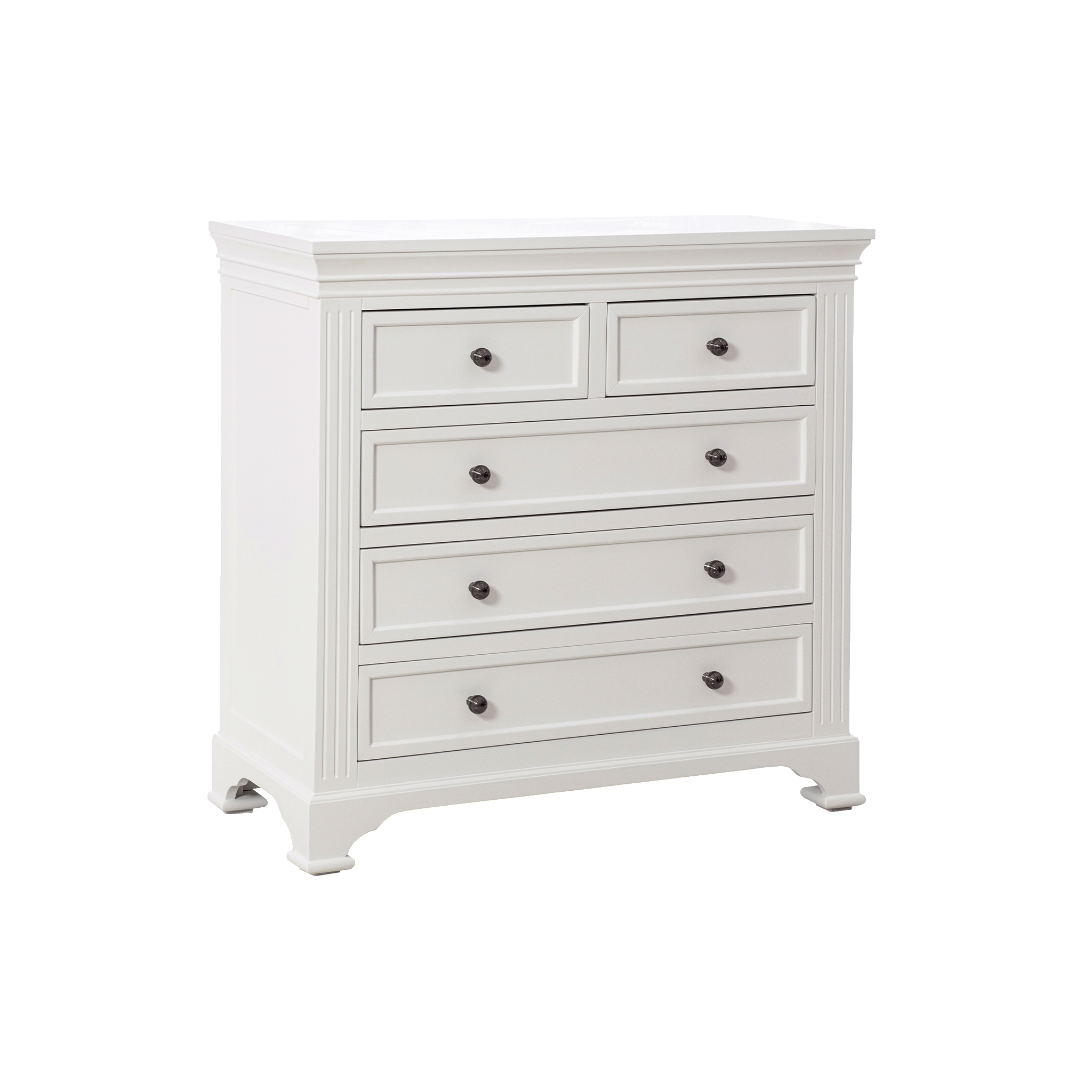 Damask 5 Drawer Chest