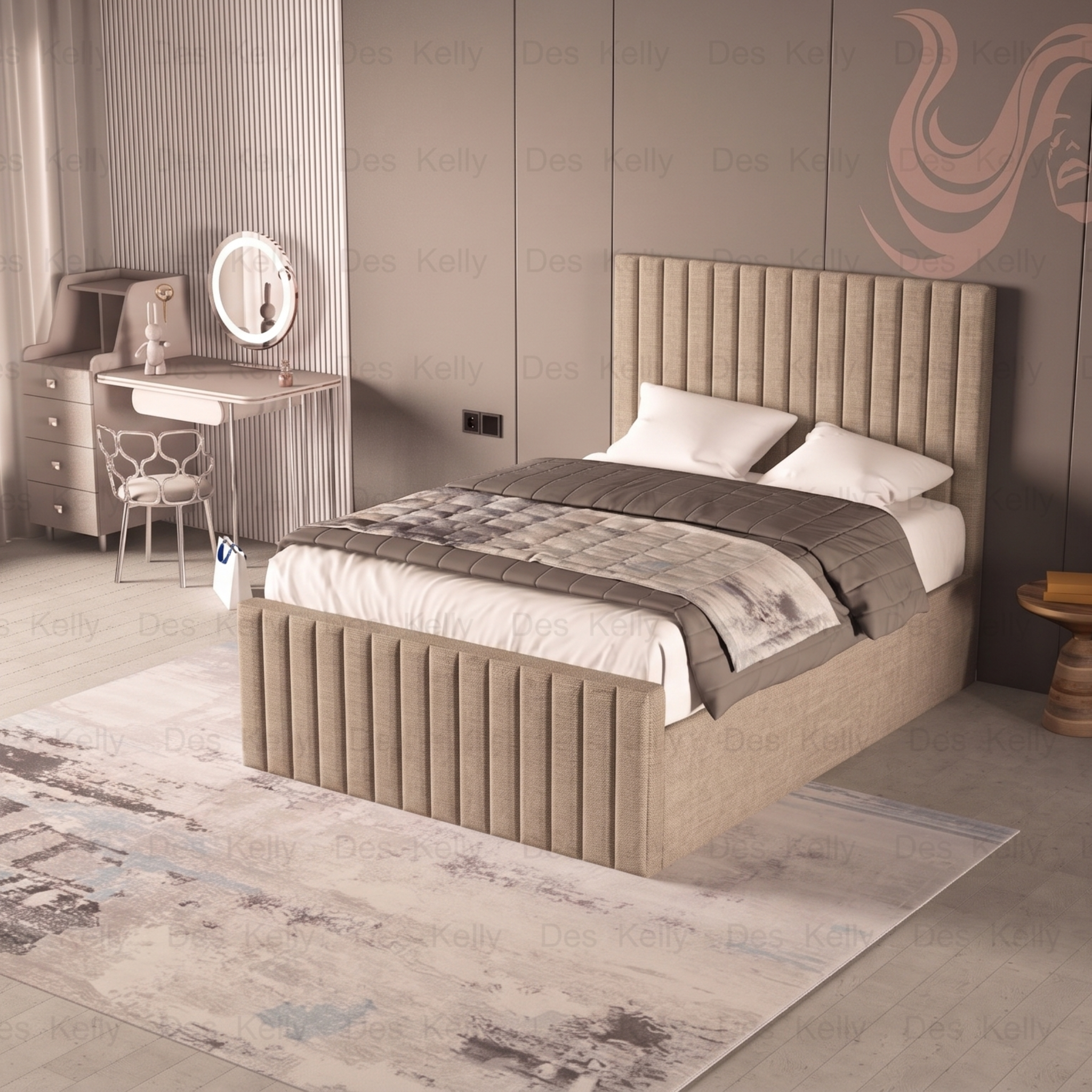 Saloma Ottoman Bedframe
