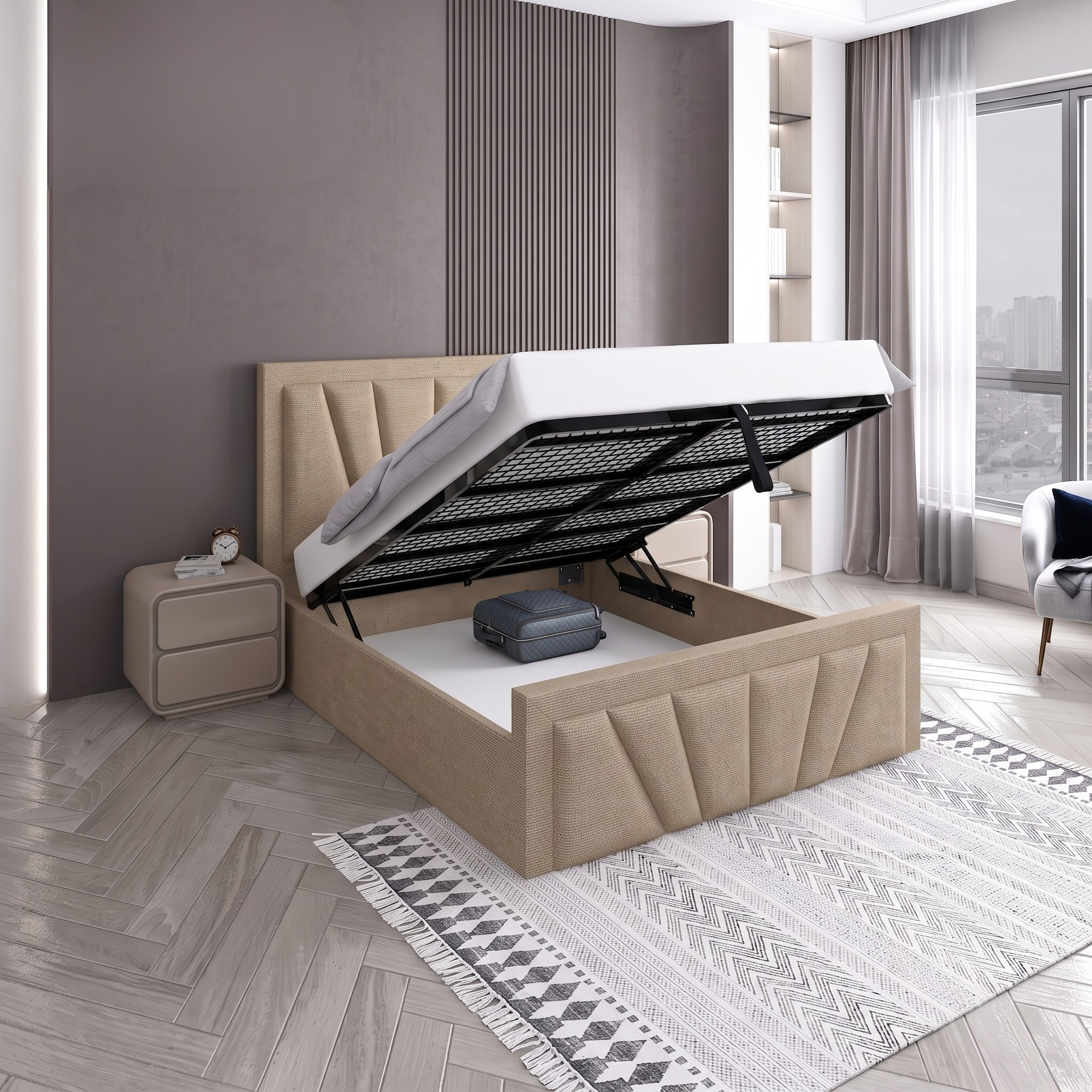 Starlight Ottoman Bedframe