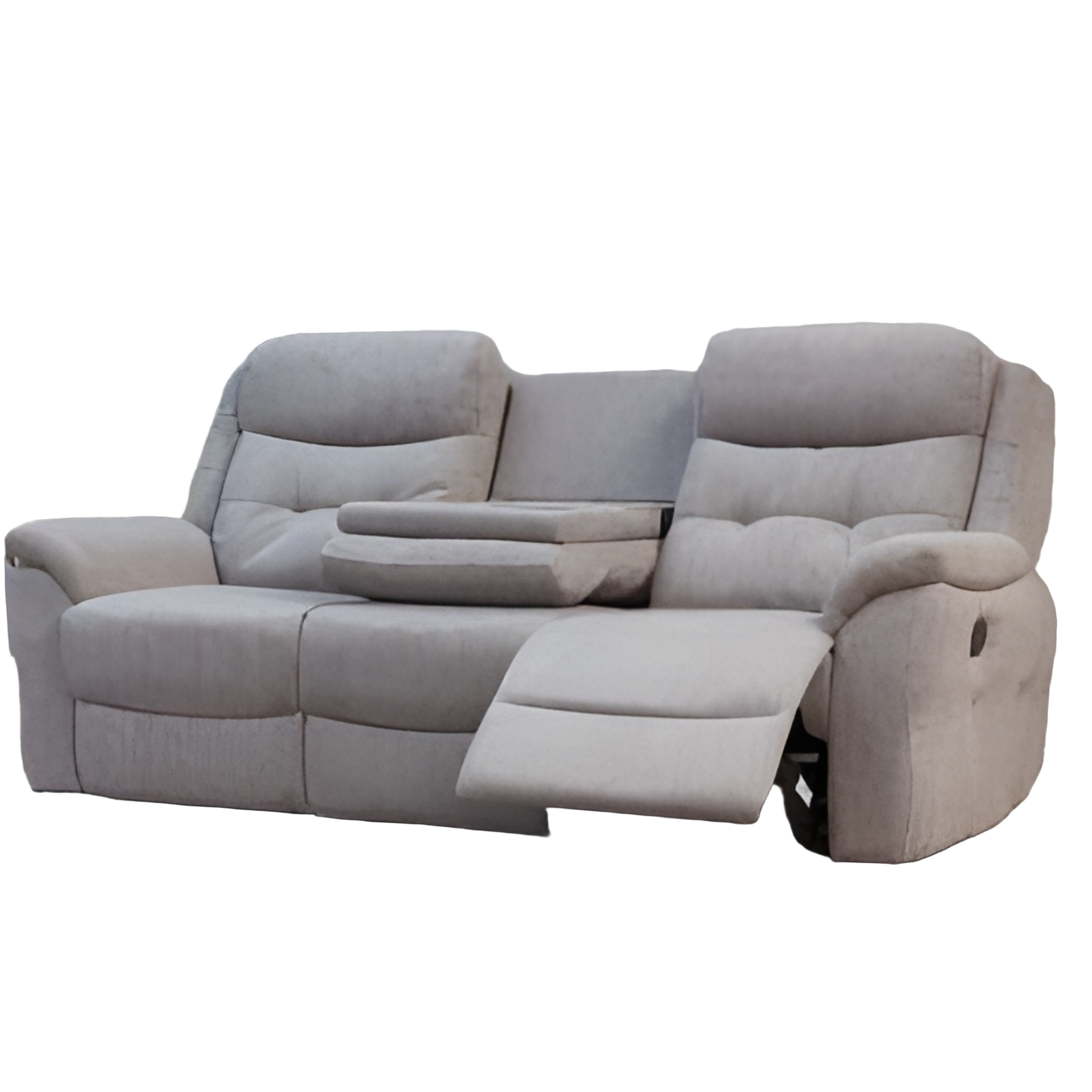 Sharry 3 Seater Manual Recliner With Drop Down Table
