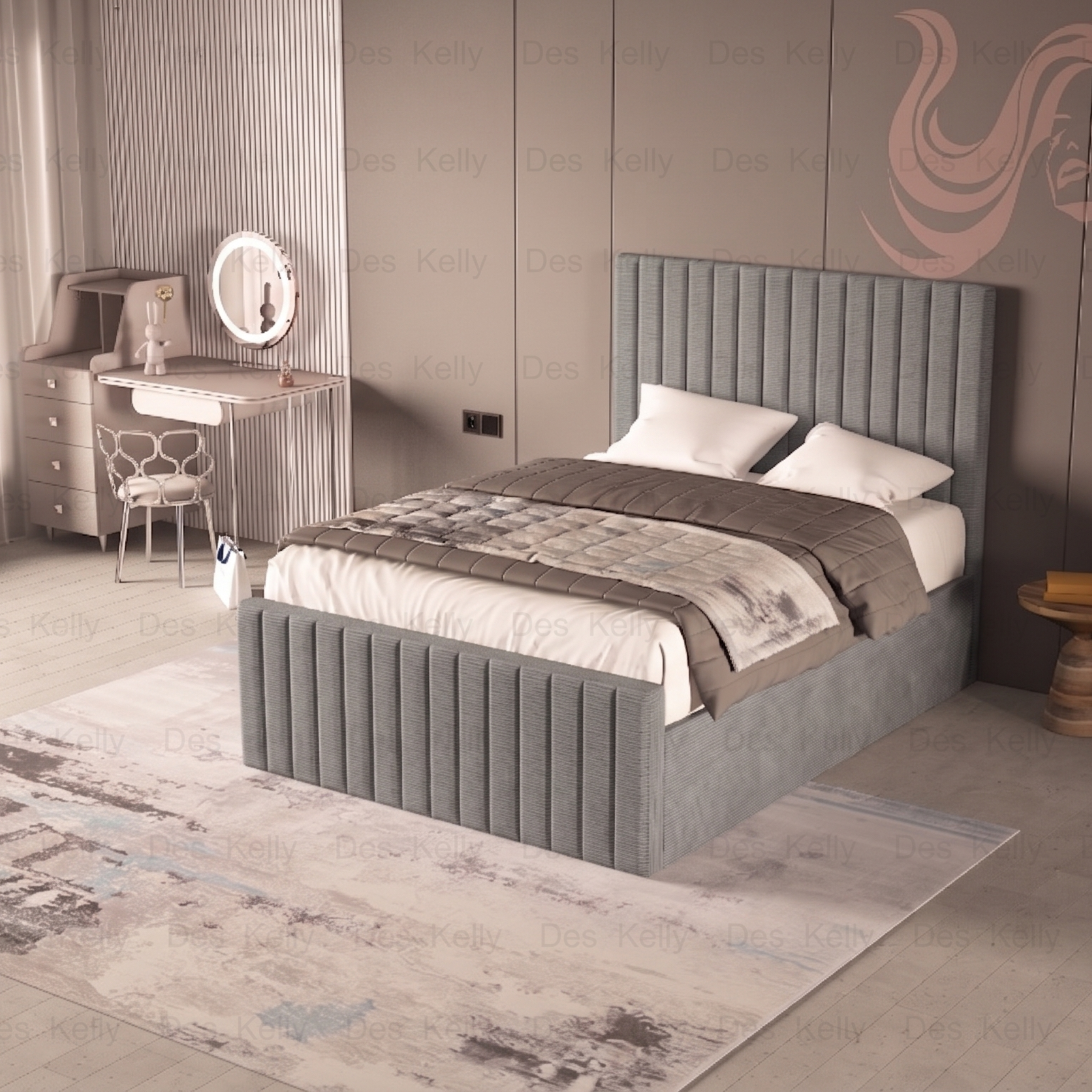 Saloma Ottoman Bedframe