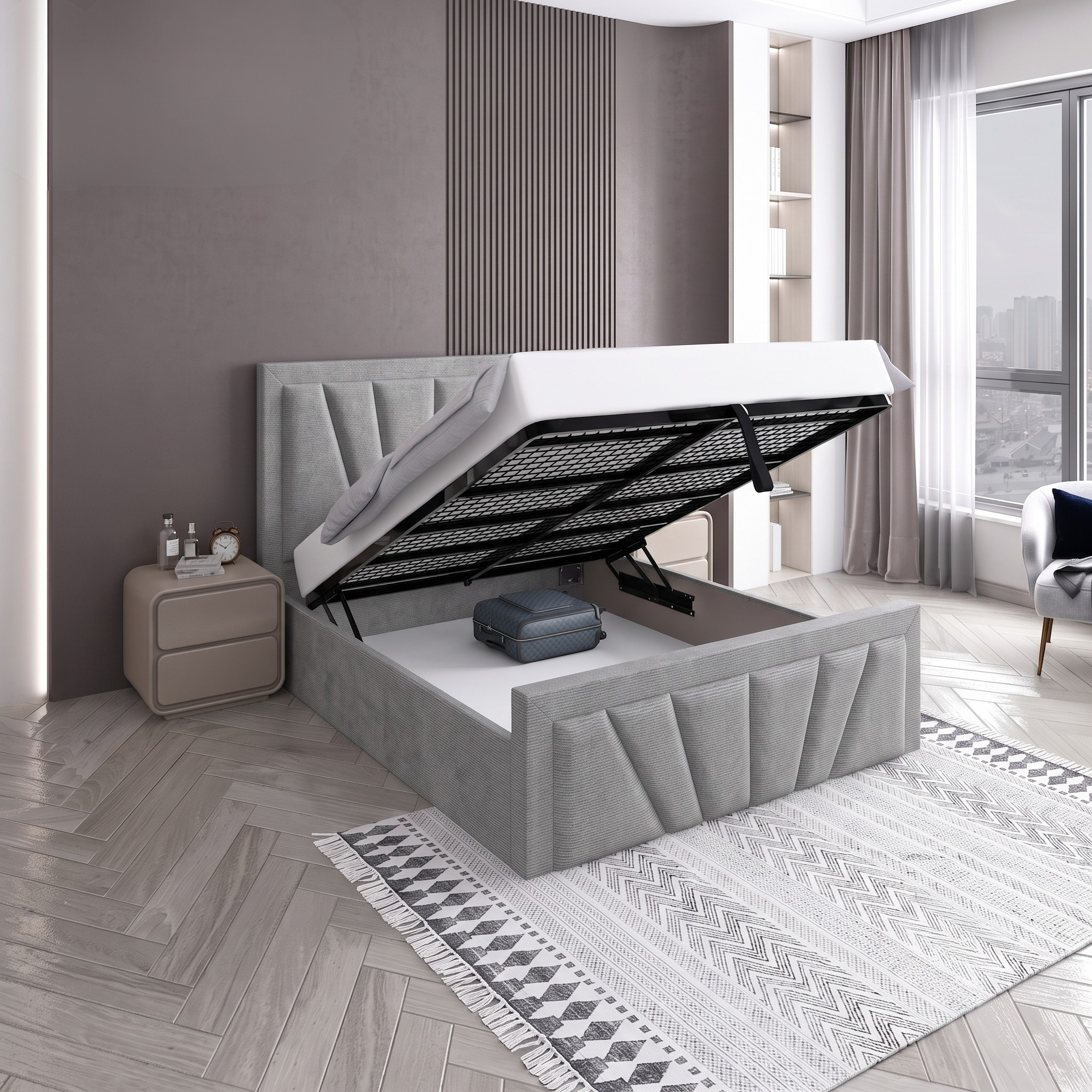 Starlight Ottoman Bedframe