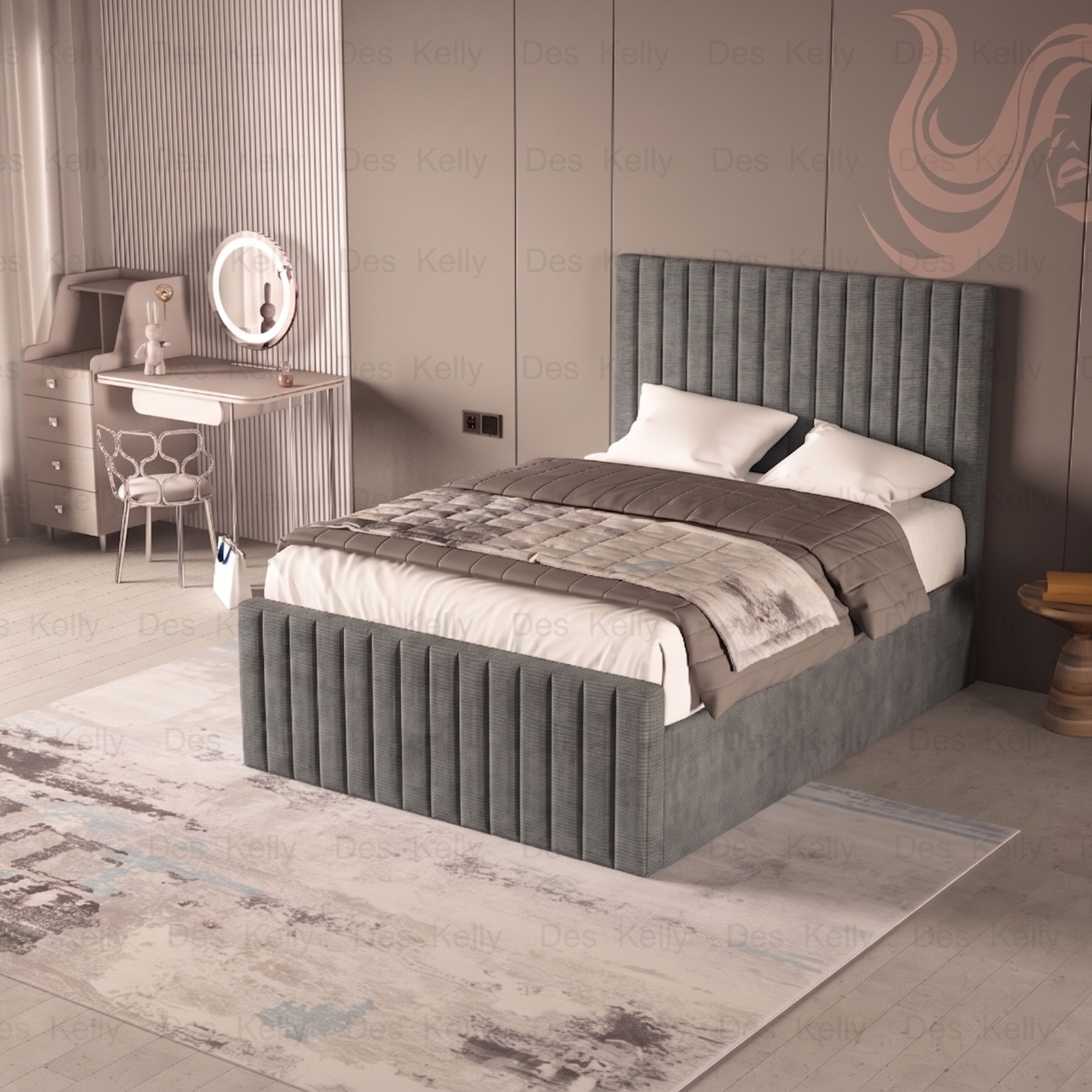 Saloma Ottoman Bedframe