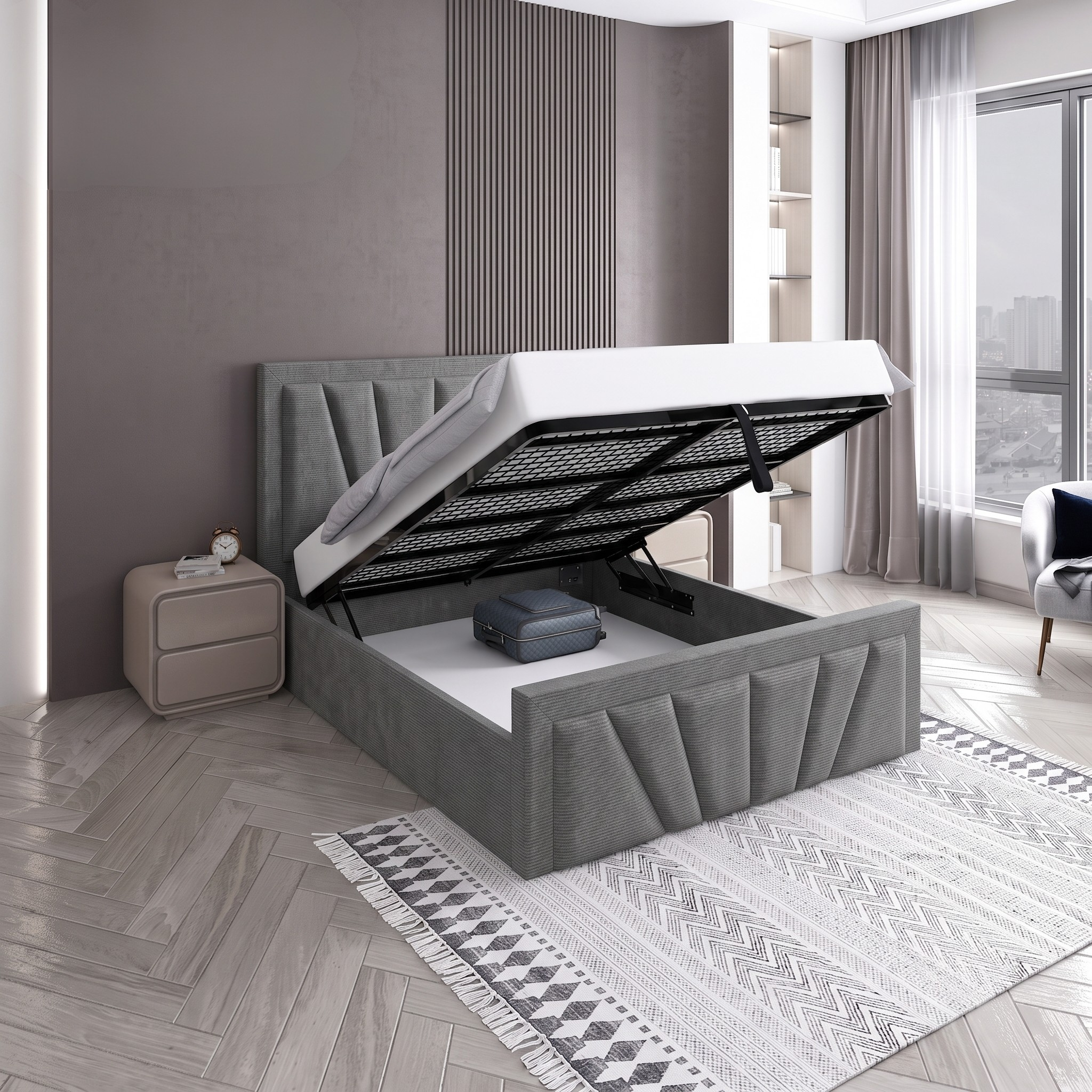 Starlight Ottoman Bedframe