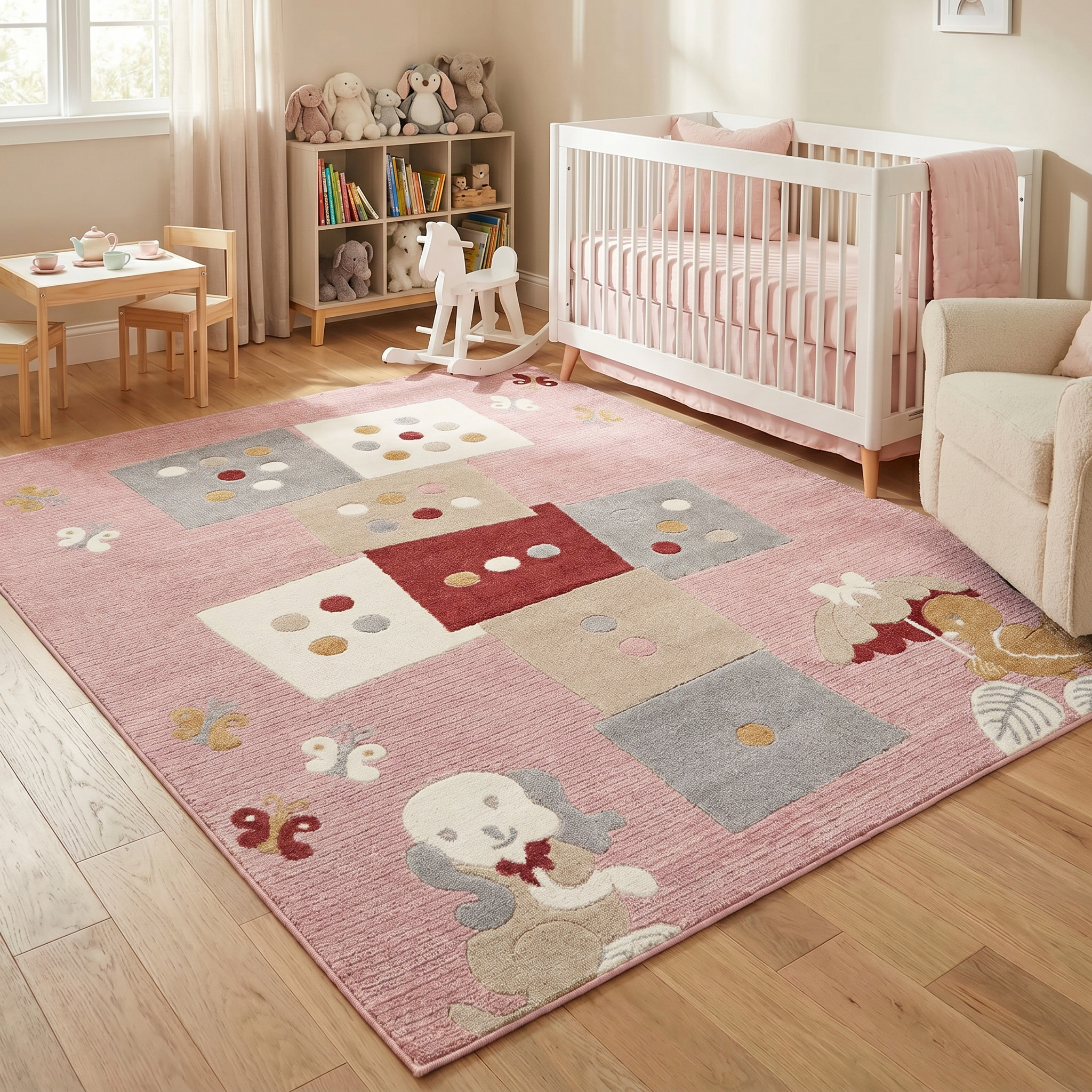 Step Hopscotch Pink