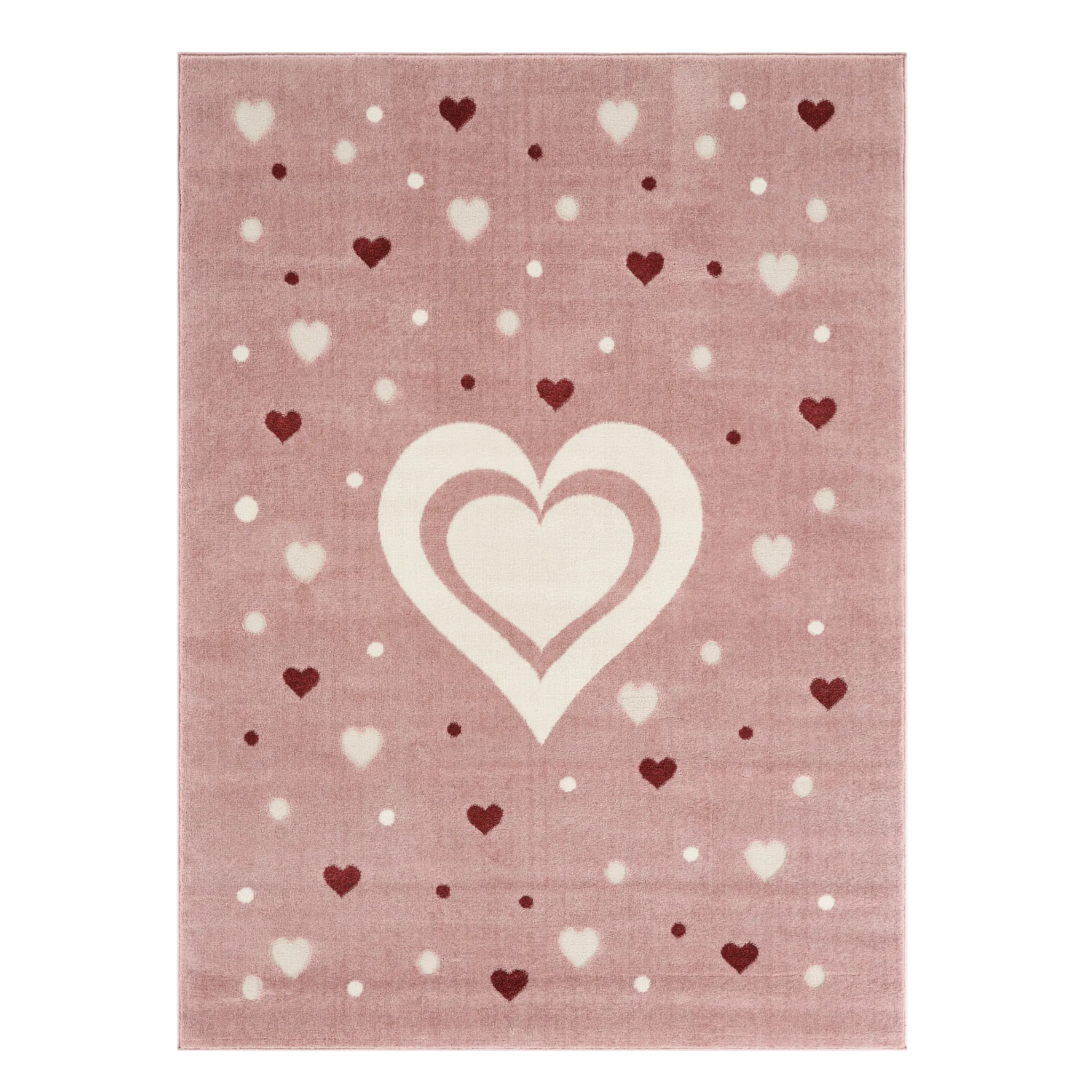 Step Love Hearts Pink