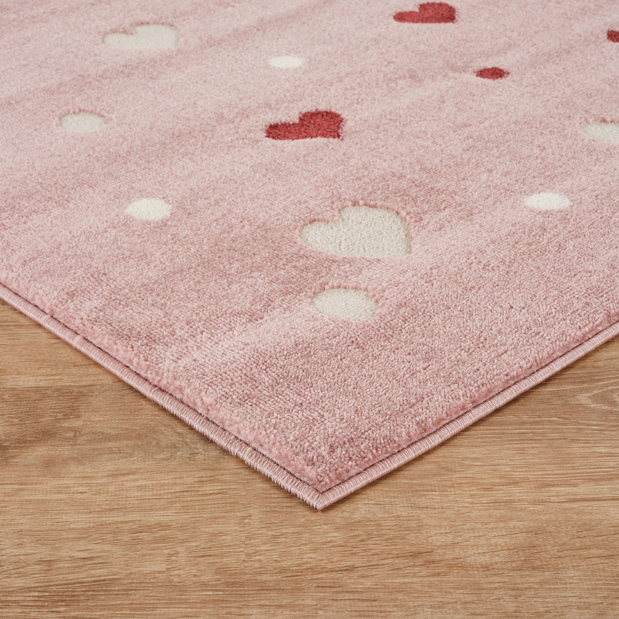 Step Love Hearts Pink