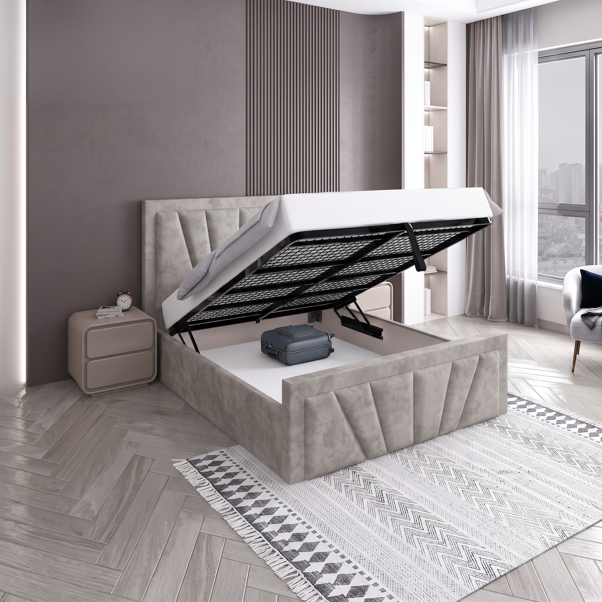 Starlight Ottoman Bedframe