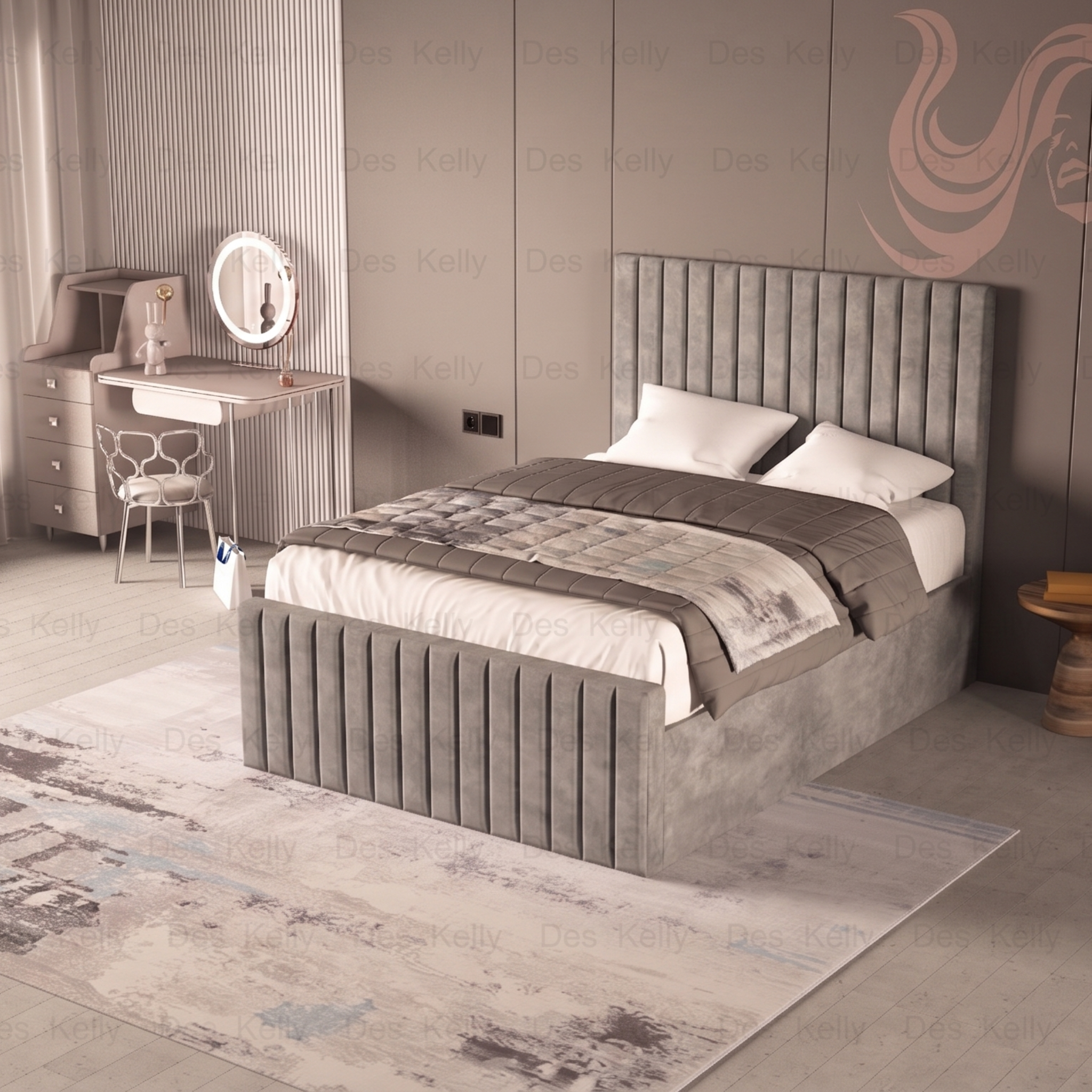 Saloma Ottoman Bedframe