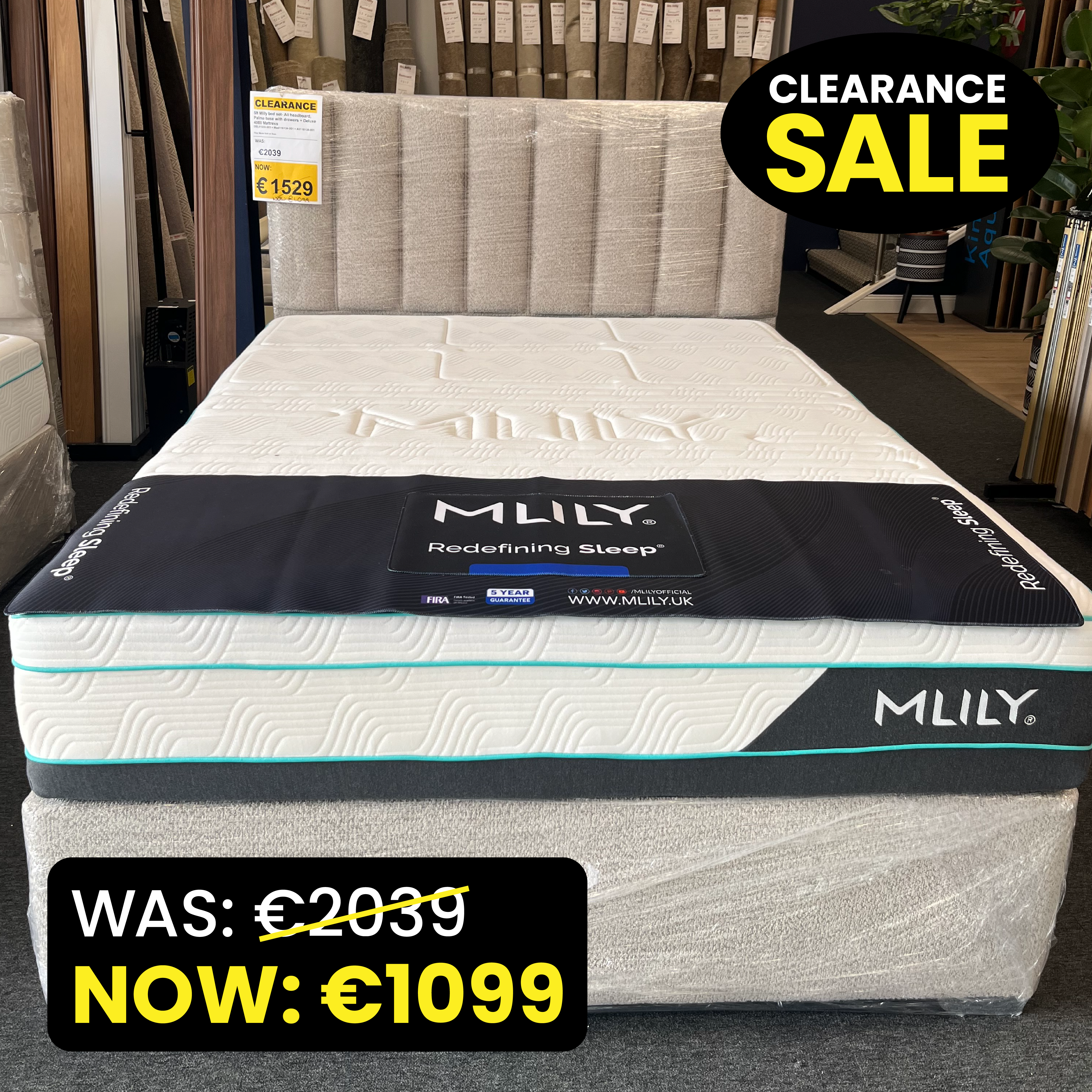 MLILY Deluxe 4000 - 5ft Bed Bundle
