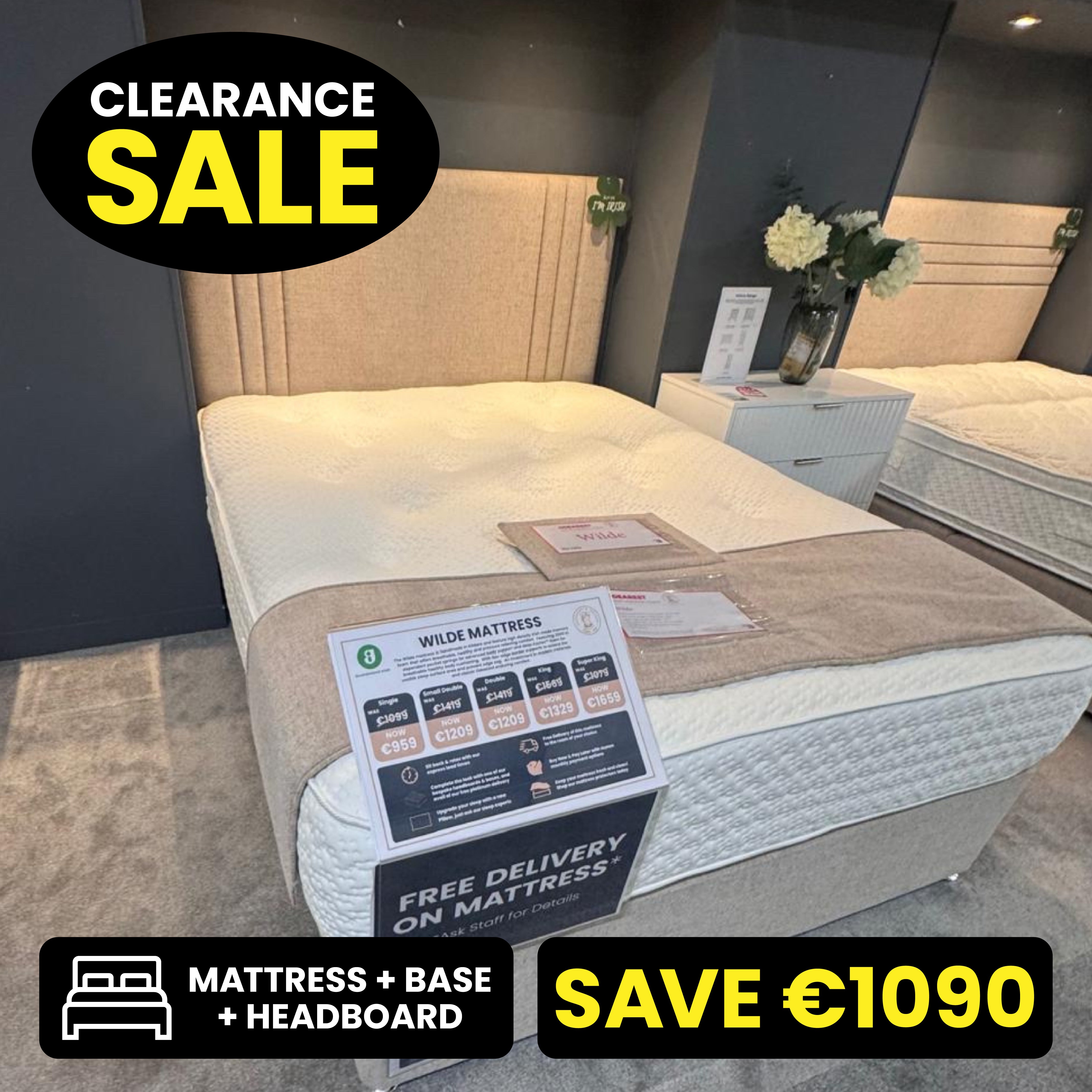 Wilde 5ft King Size Bed Set