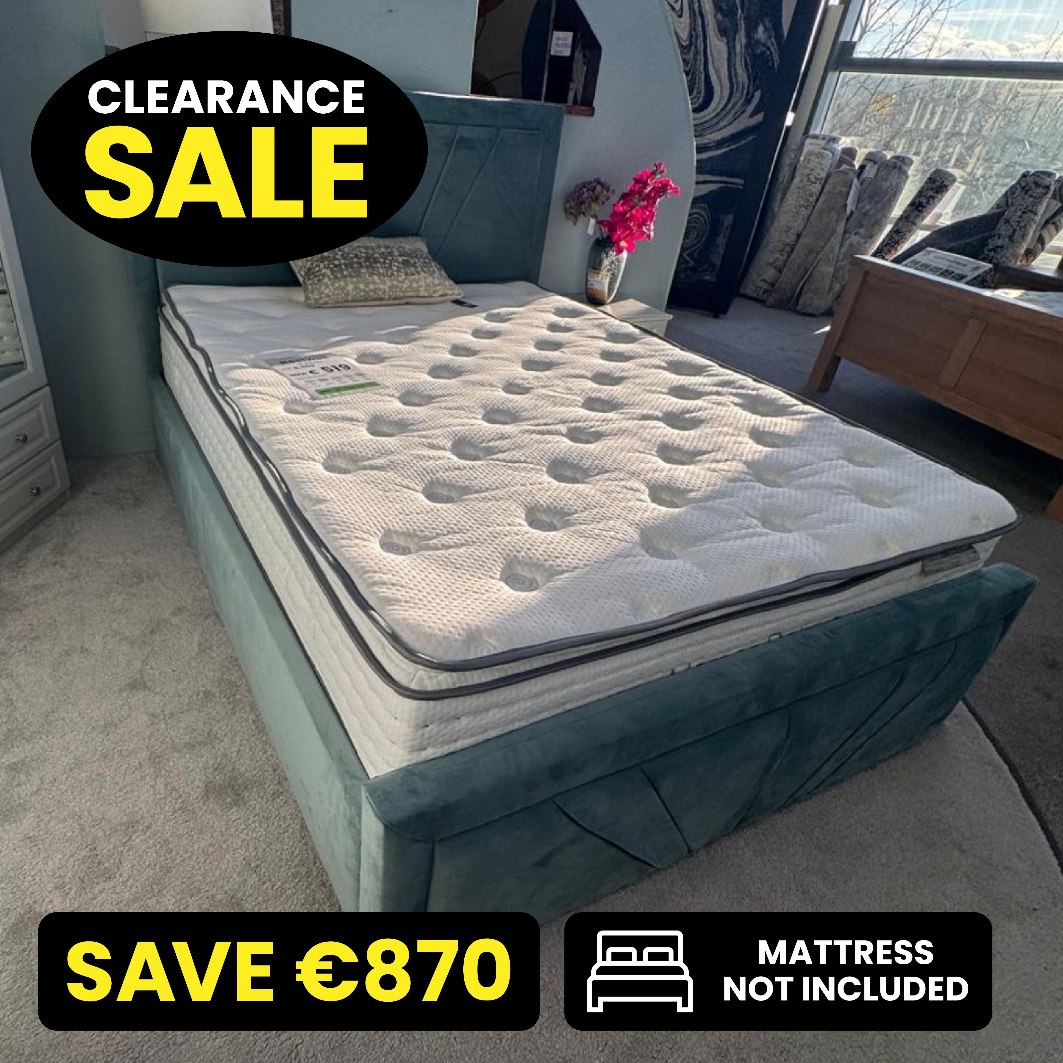 Starlight 5ft Ottoman Bedframe