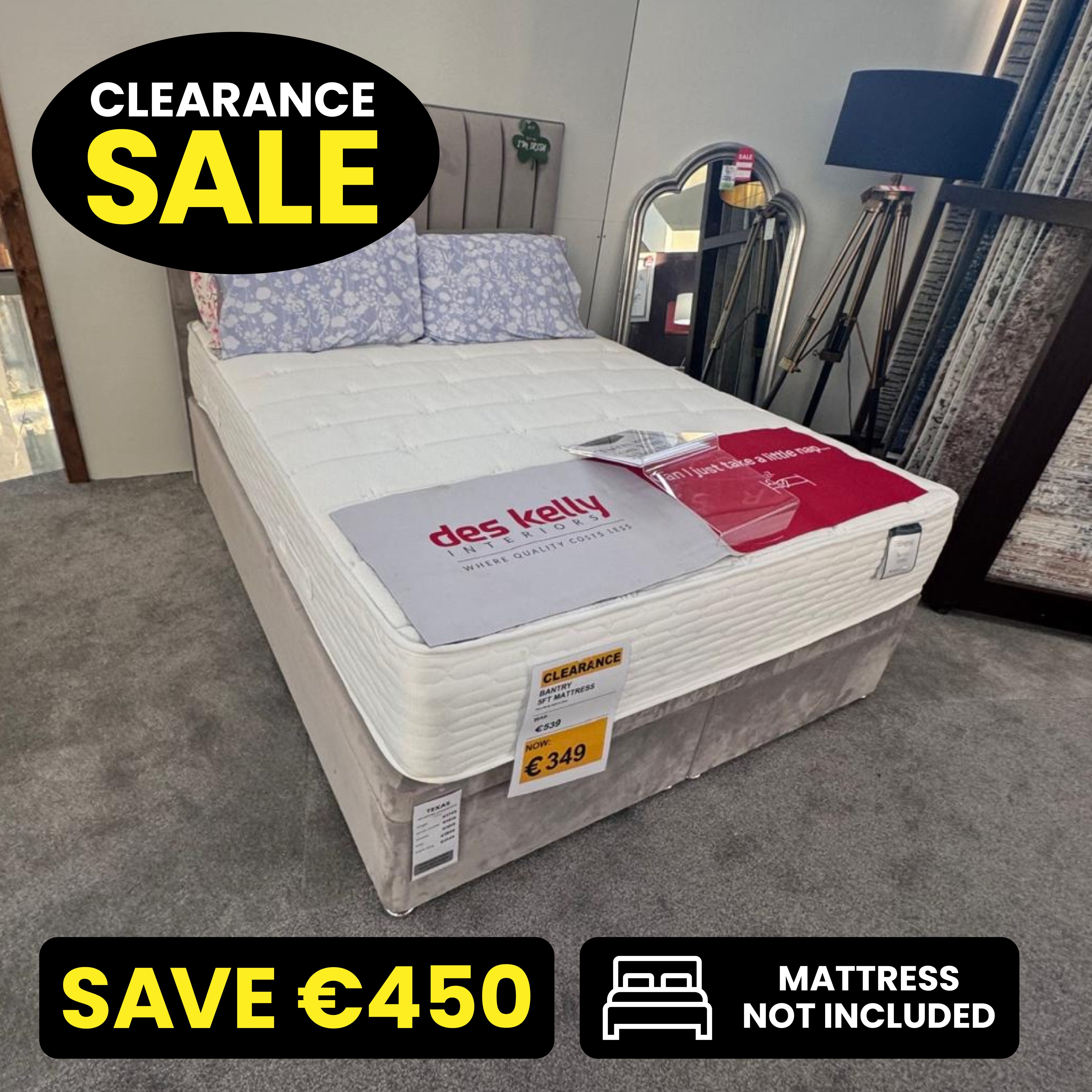 Deluxe 5ft King Ottoman Bedframe