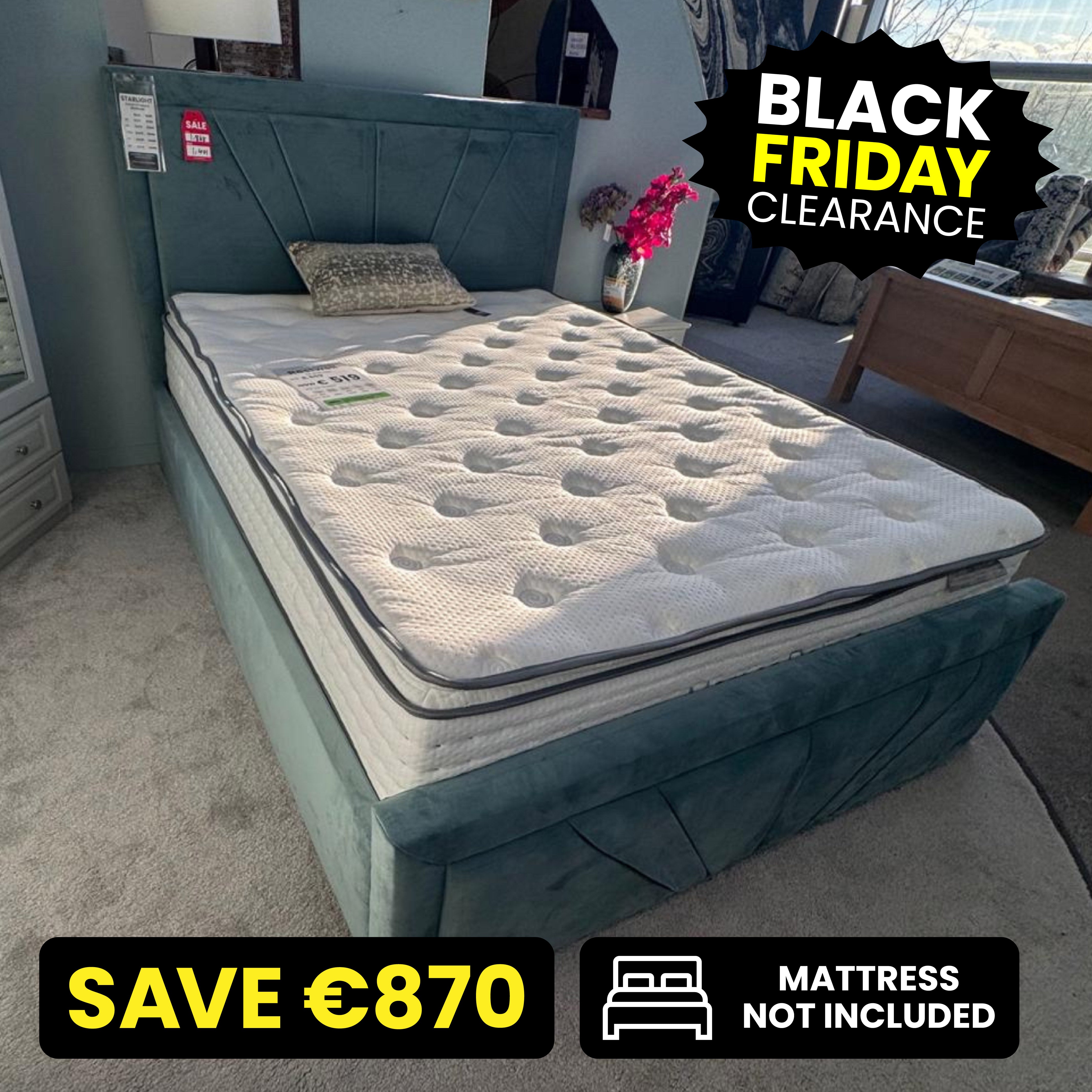 Starlight 5ft Ottoman Bedframe