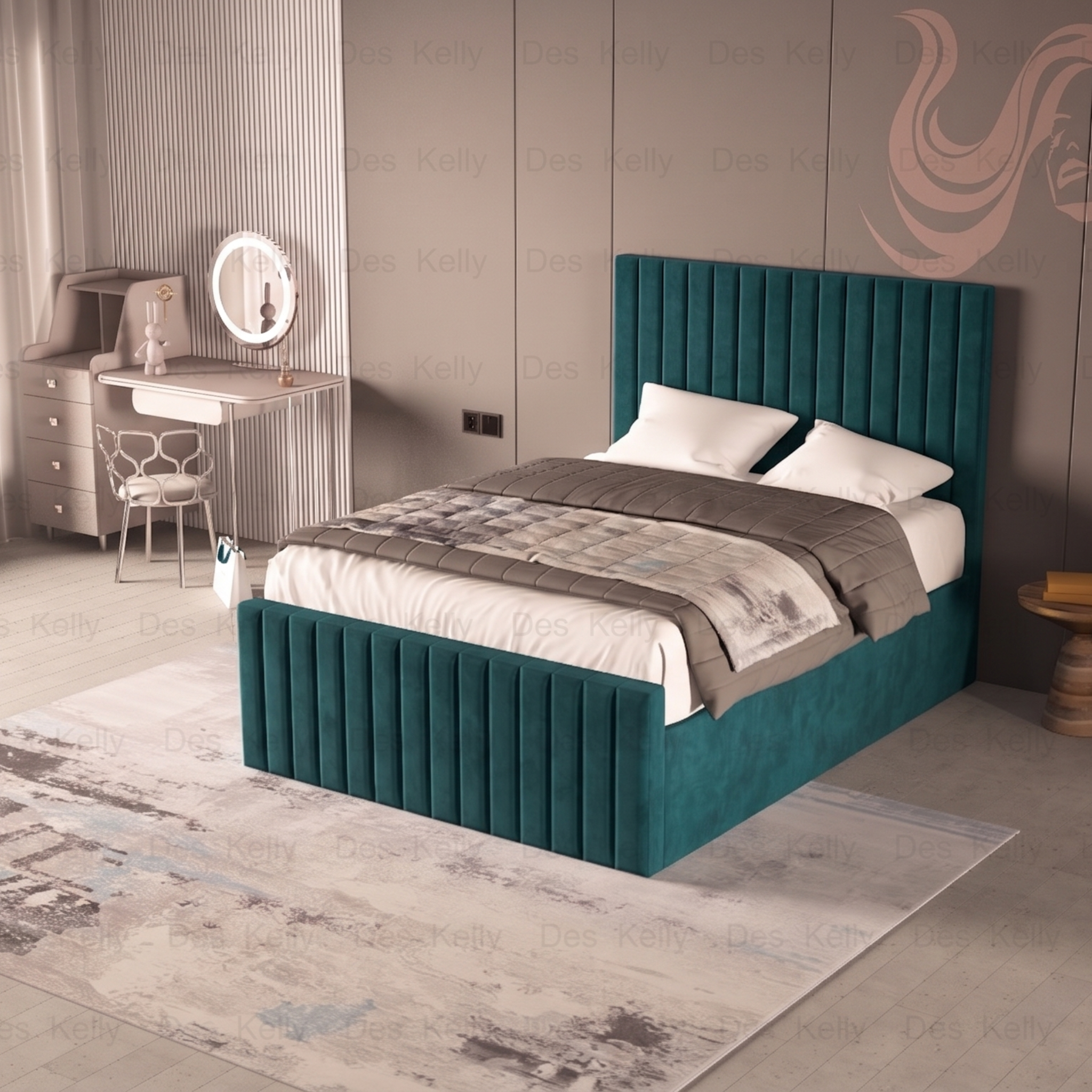 Saloma Ottoman Bedframe