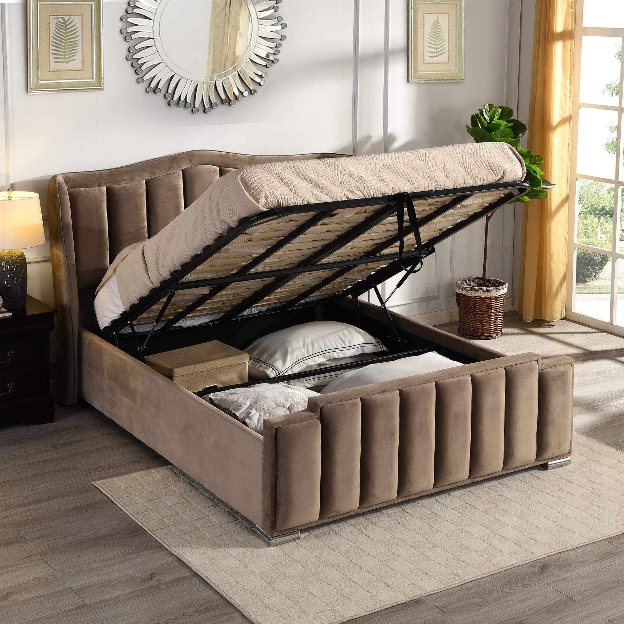 Callie Ottoman Storage Bedframe