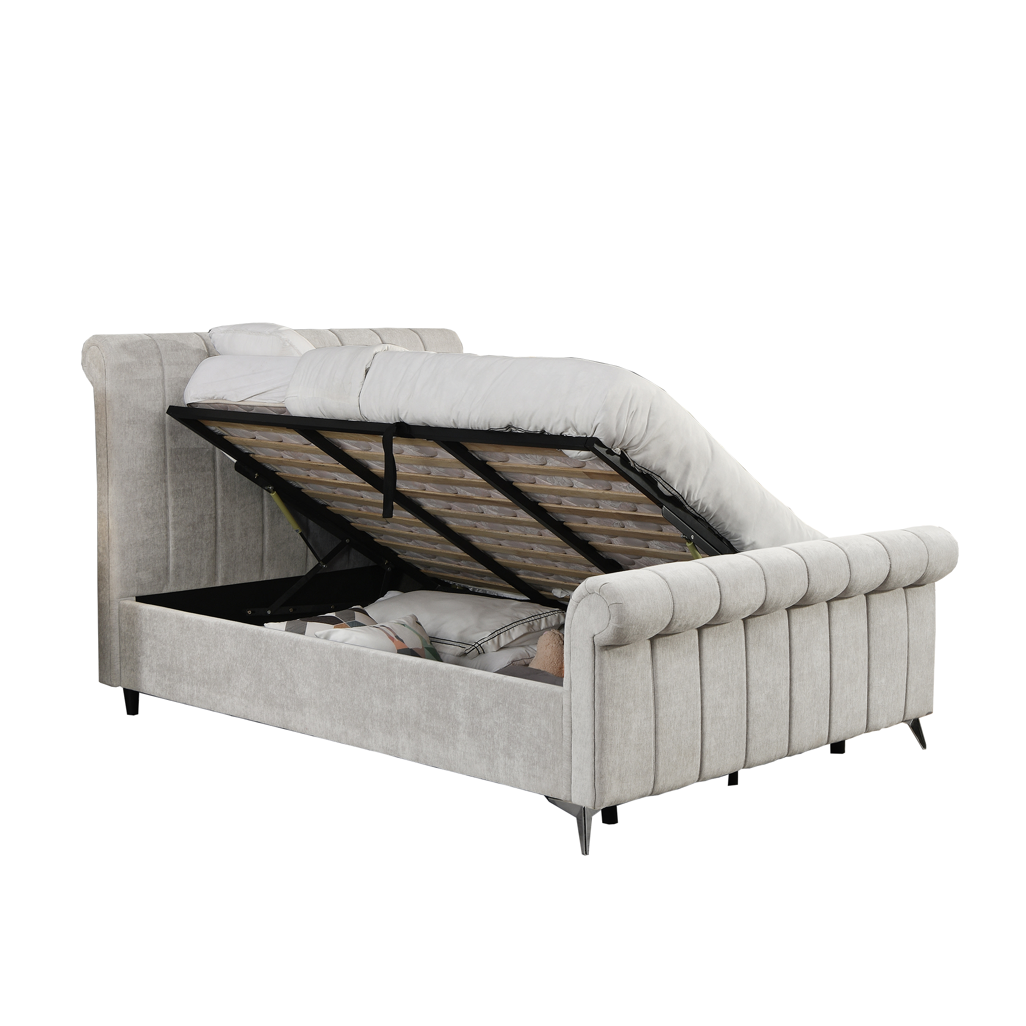 Cecilia Ottoman Storage Bedframe