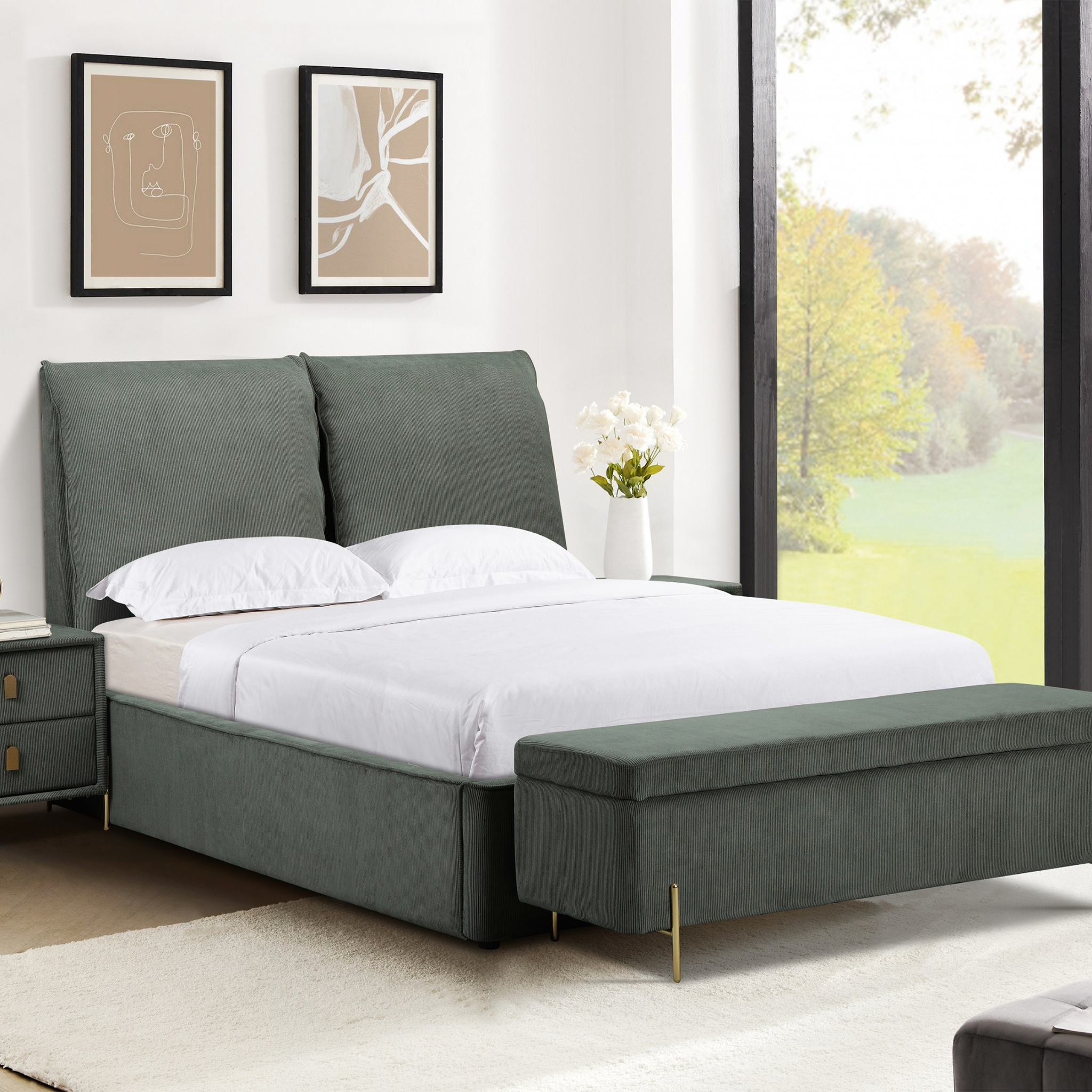 Eleanor Ottoman Storage Bedframe